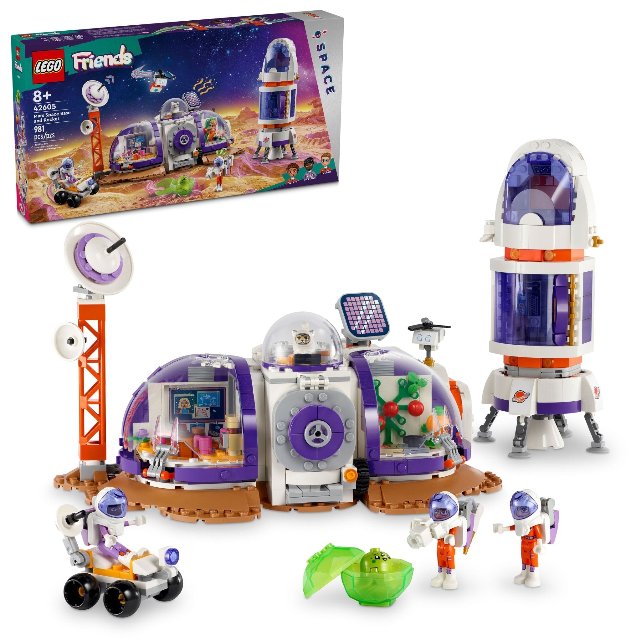 LEGO Friends Mars Space Base and Rocket Toy for Pretend Play 42605 - Mastermind Toys___232465
