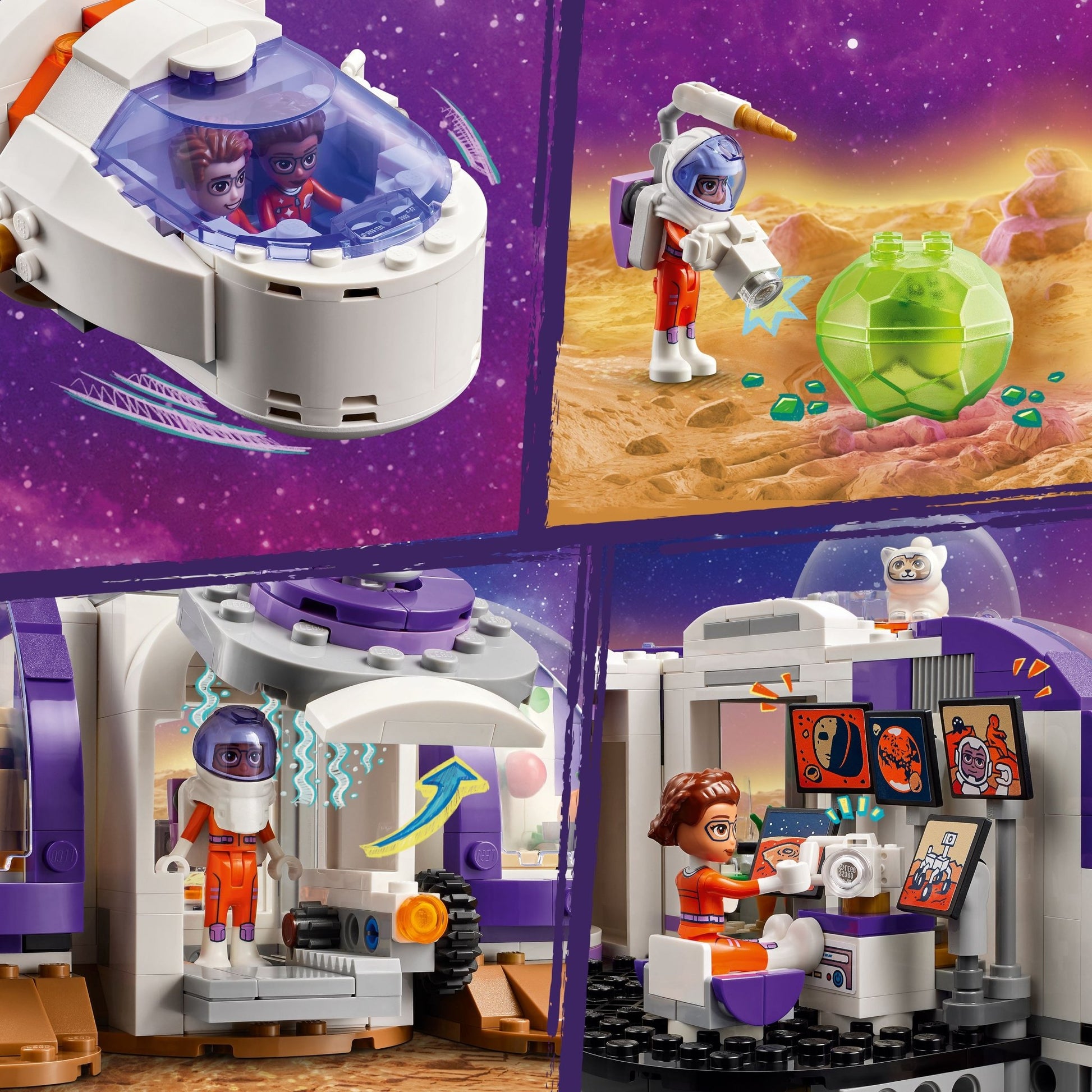 LEGO Friends Mars Space Base and Rocket Toy for Pretend Play 42605 - Mastermind Toys___232465