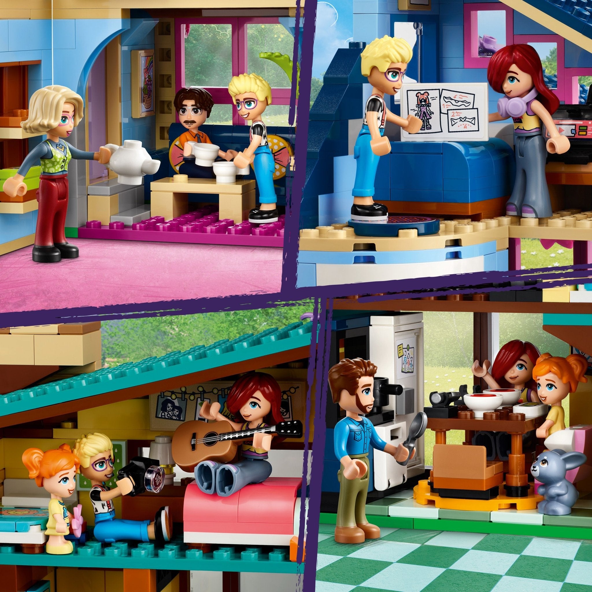 LEGO?? Friends Olly and Paisley's Family Houses 42620 - Mastermind Toys___232640
