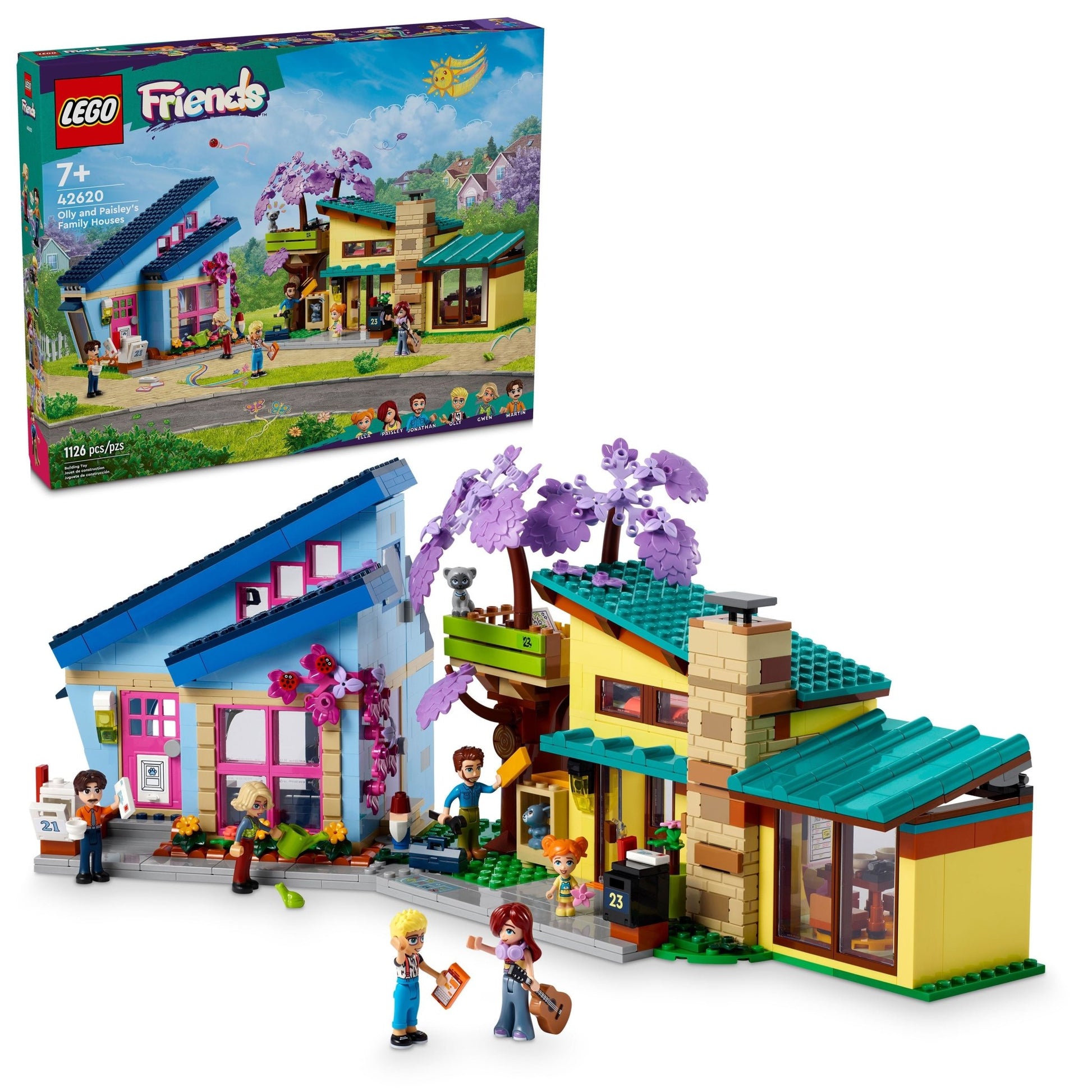 LEGO?? Friends Olly and Paisley's Family Houses 42620 - Mastermind Toys___232640