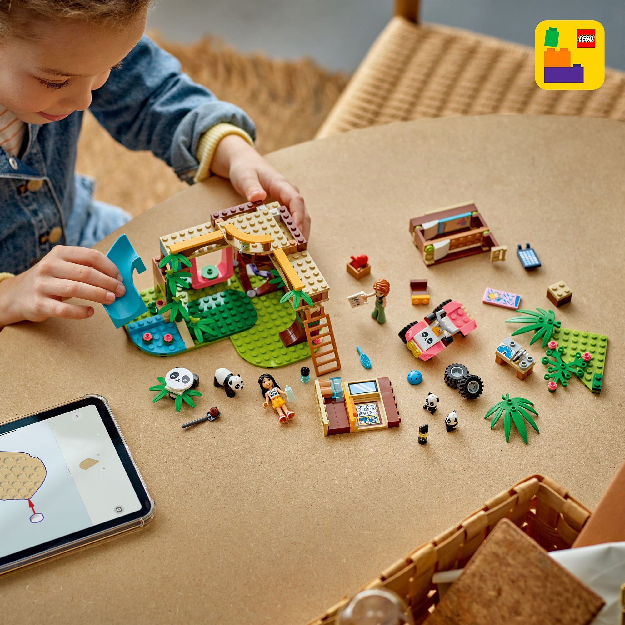 LEGO® Friends Panda Sanctuary Animal Care 42648 - Mastermind Toys___246739