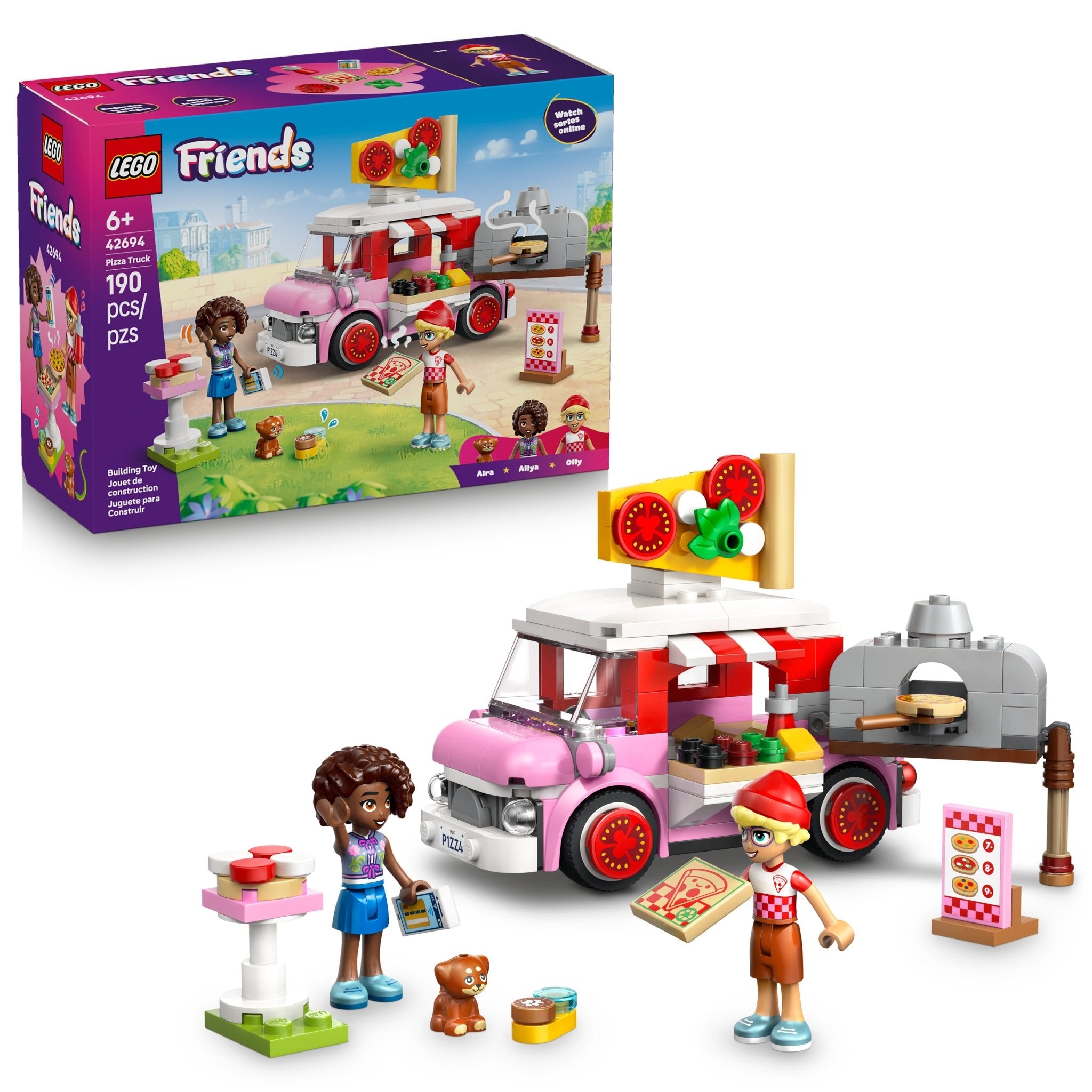 LEGO® Friends Pizza Truck Building Toy 42694 - Mastermind Toys___253824
