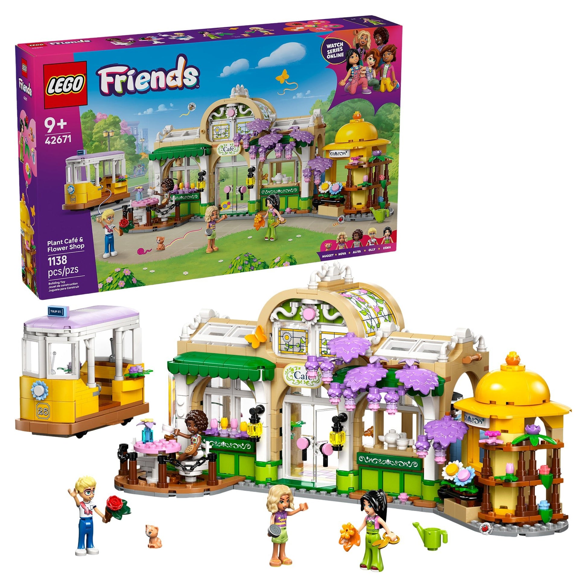 LEGO® Friends Plant Café & Flower Shop 42671 - Mastermind Toys___246745