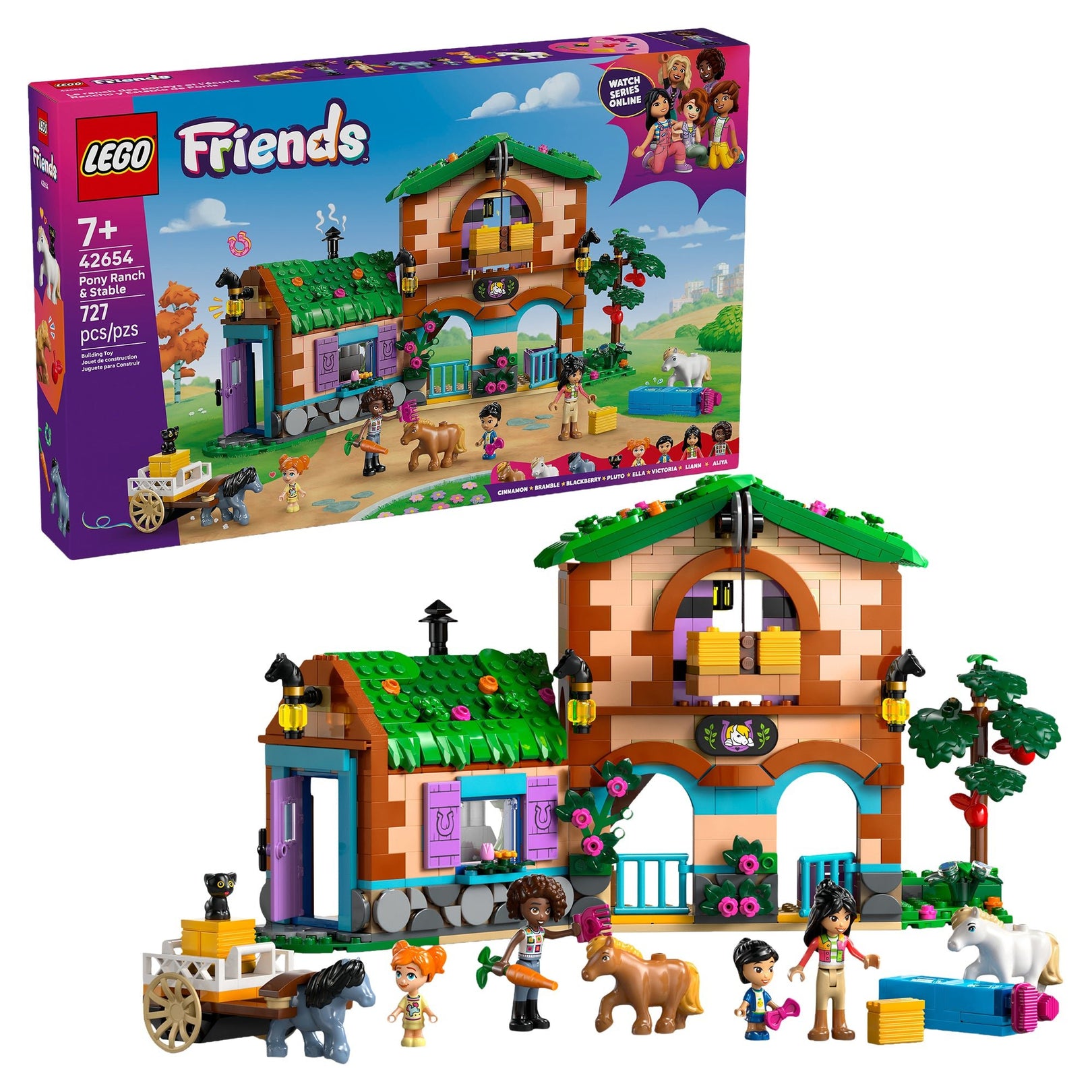 LEGO® Friends Pony Ranch & Stable 42654 – Mastermind Toys
