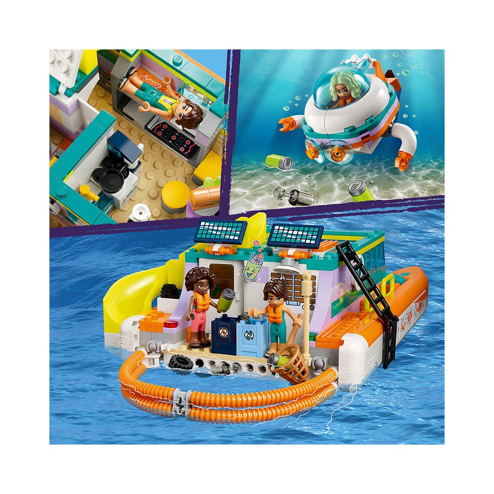 LEGO Friends Sea Rescue Boat 41734 Building Toy Set (717 Pieces) - Mastermind Toys___229671
