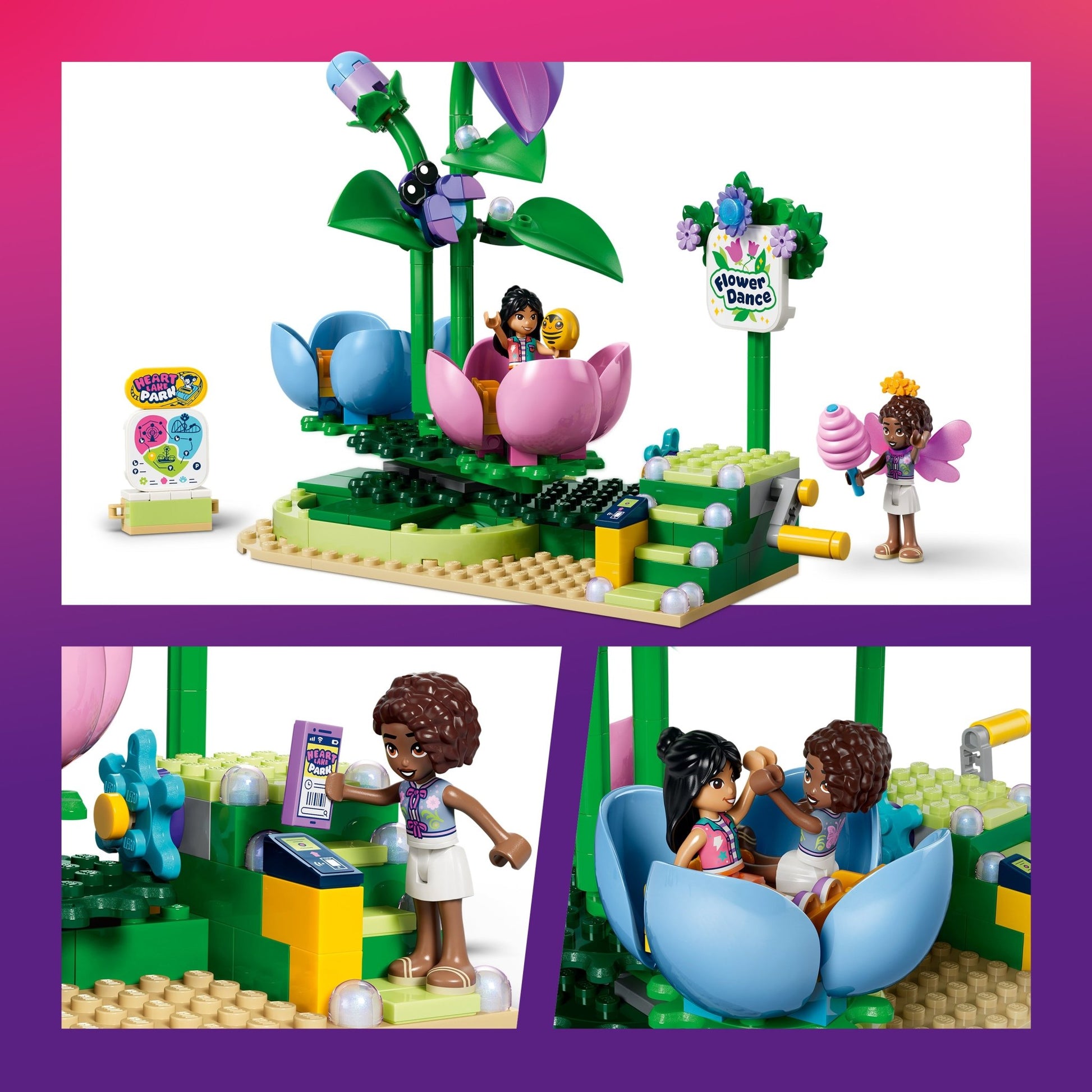 LEGO® Friends Spinning Flower & Fairy Teacup Ride 42702 - Mastermind Toys___253828