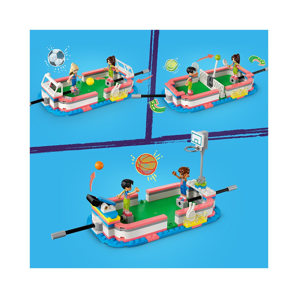 LEGO® Friends Sports Center 41744 Building Toy Set (832