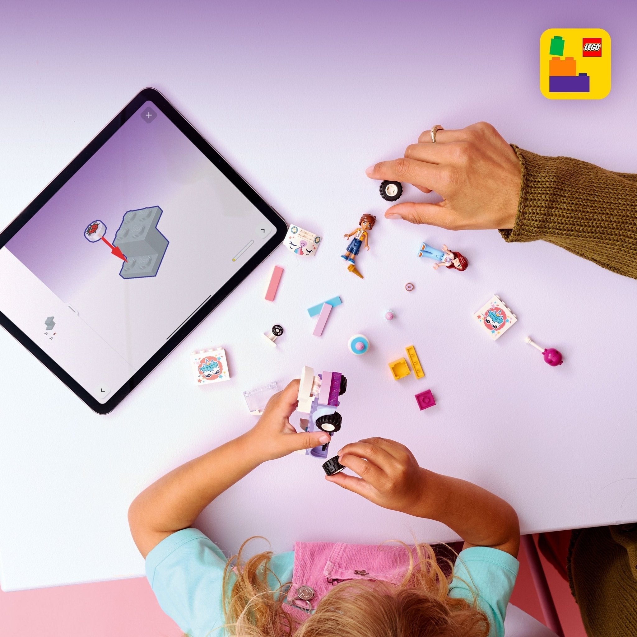 LEGO® Friends Unicorn Cake Delivery Car 42675 - Mastermind Toys___249507