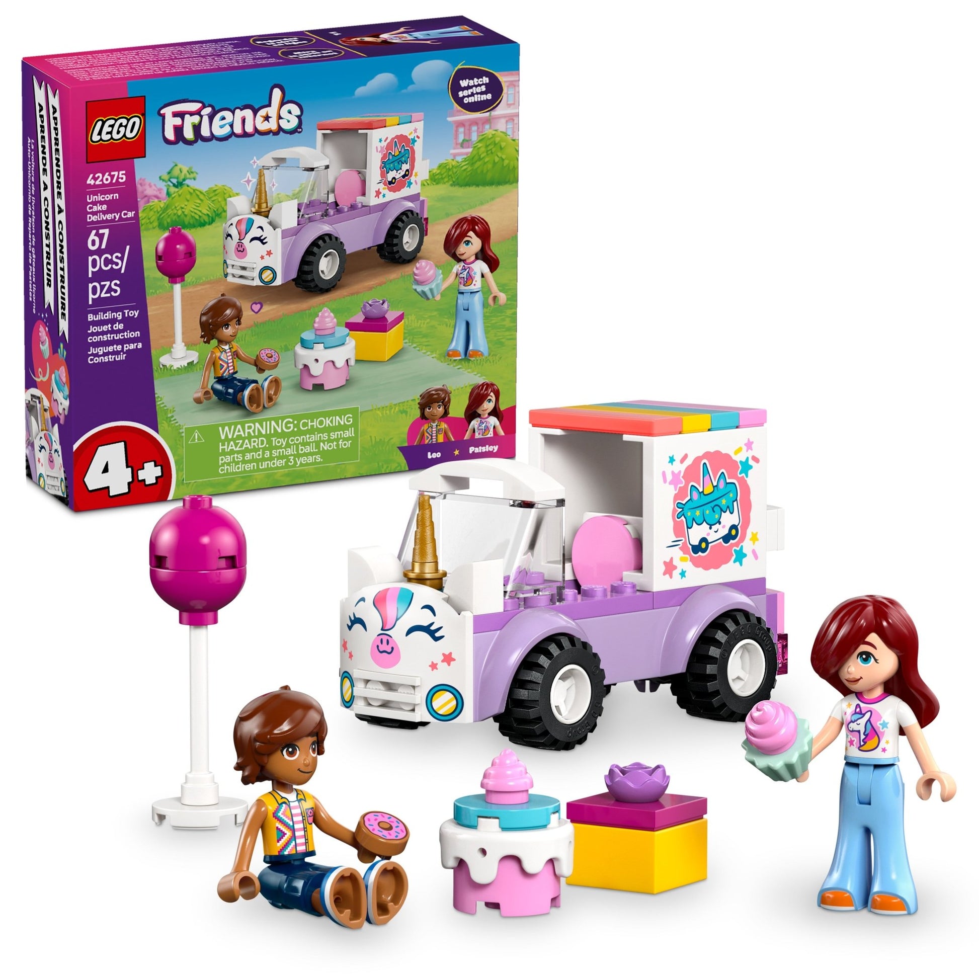 LEGO® Friends Unicorn Cake Delivery Car 42675 - Mastermind Toys___249507