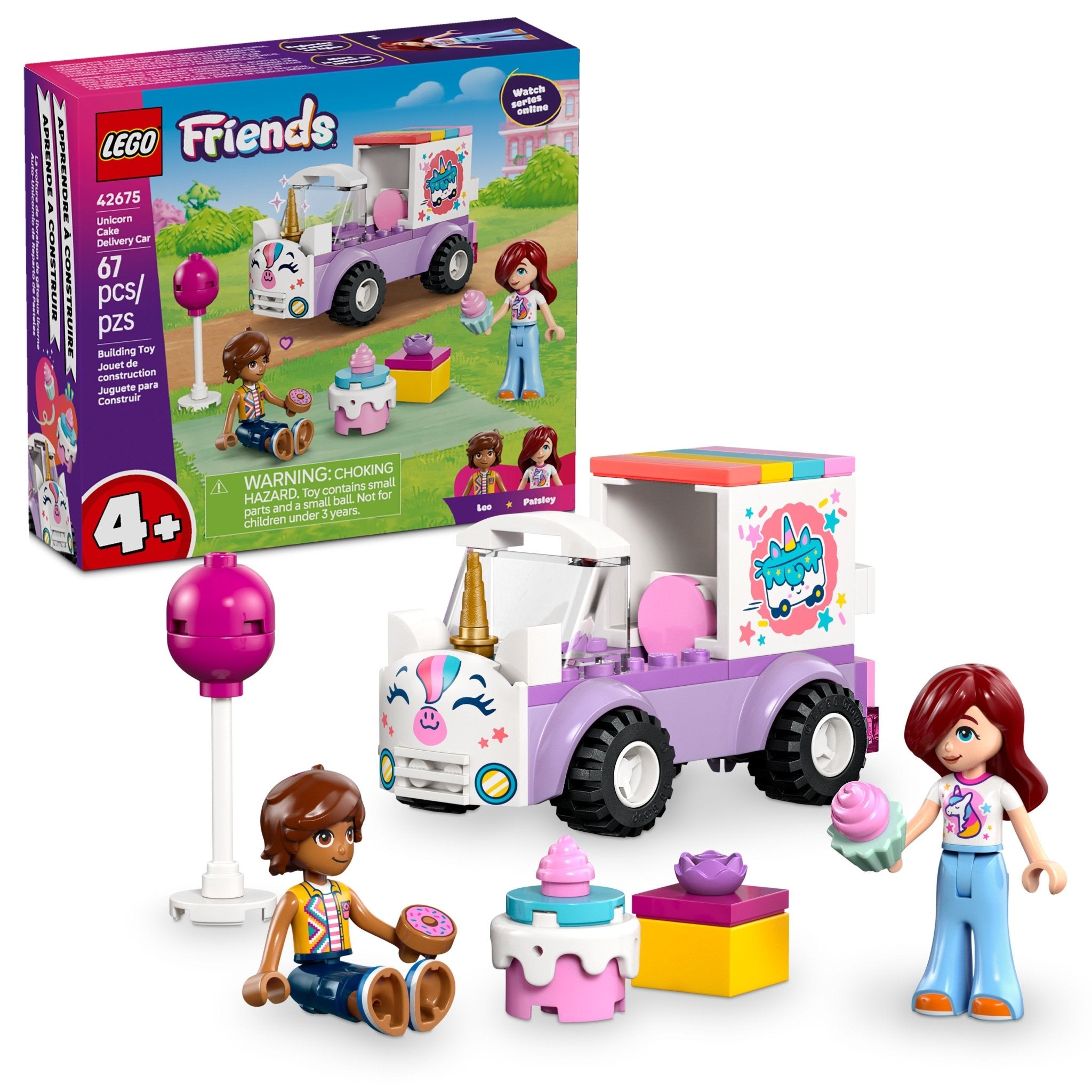 LEGO® Friends Unicorn Cake Delivery Car 42675 - Mastermind Toys___249507