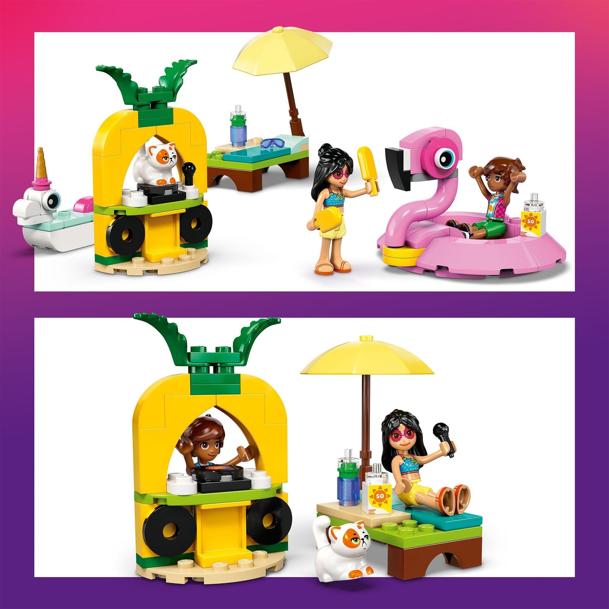 LEGO® Friends Unicorn & Flamingo Pool Party 42658 - Mastermind Toys___246735