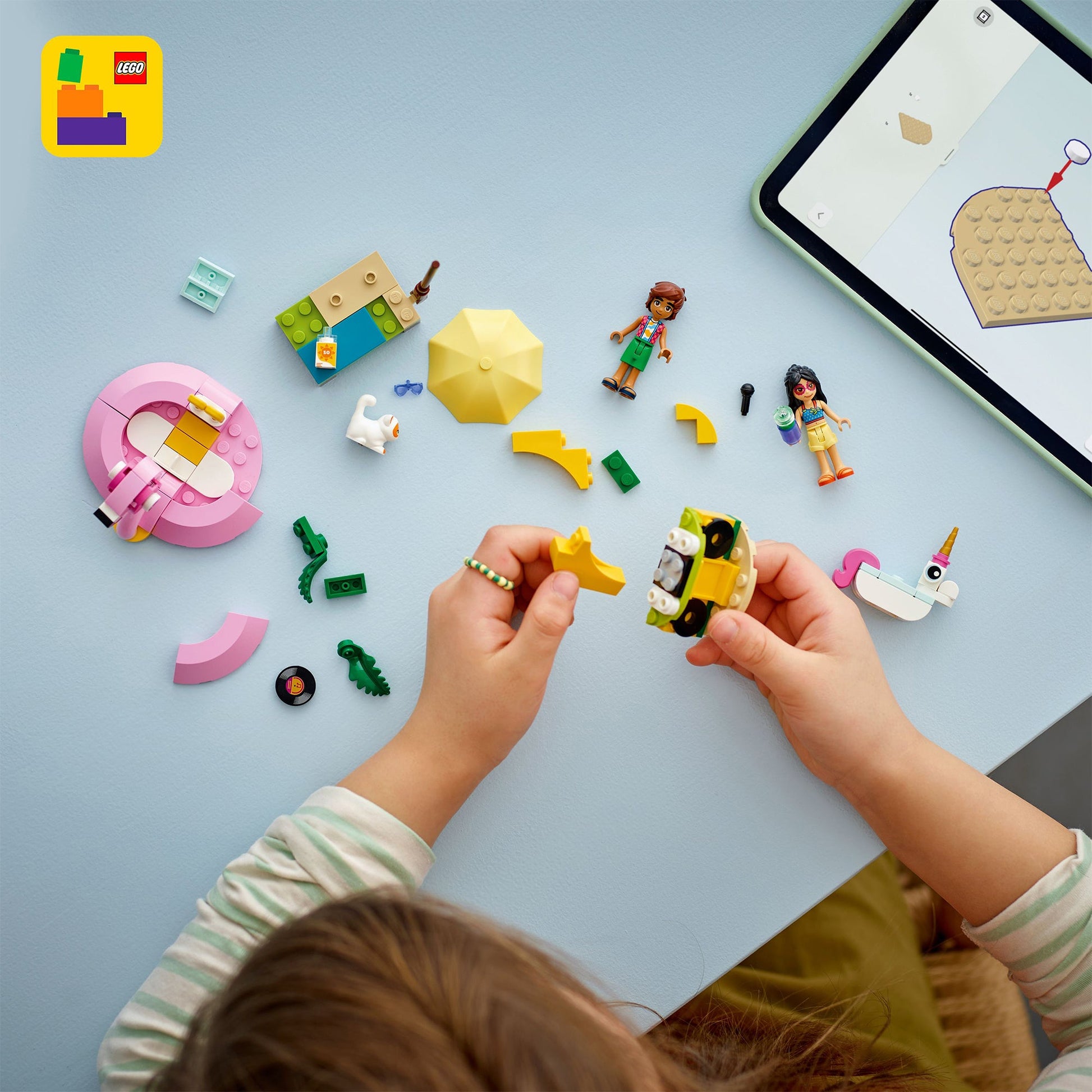 LEGO® Friends Unicorn & Flamingo Pool Party 42658 - Mastermind Toys___246735