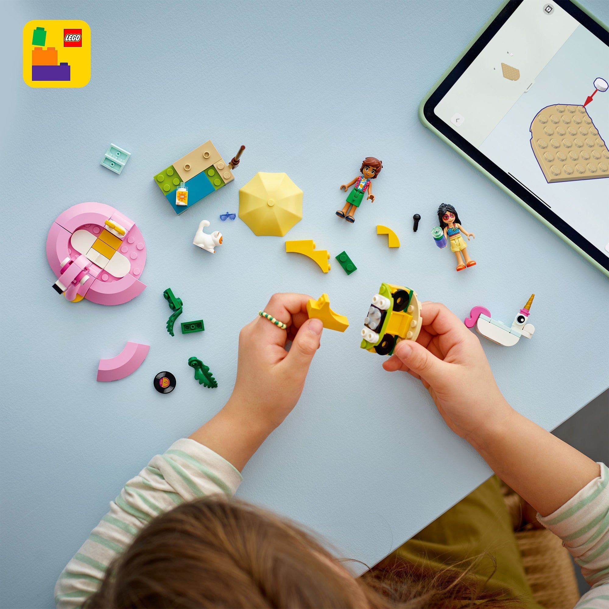 LEGO® Friends Unicorn & Flamingo Pool Party 42658 - Mastermind Toys___246735