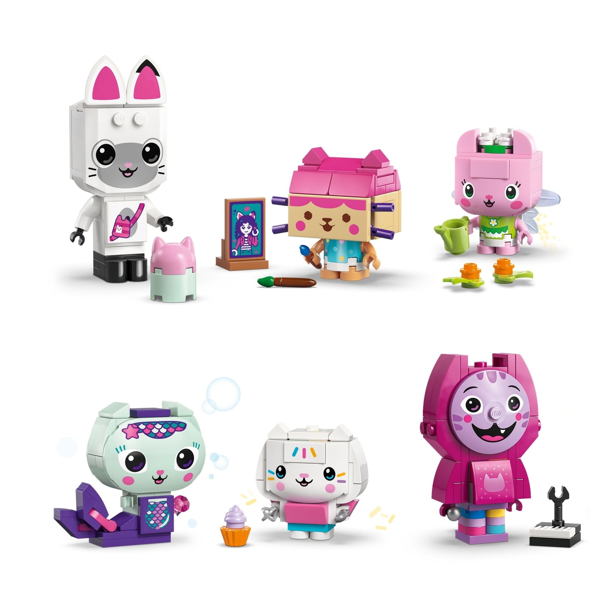 LEGO® Gabby’s Dollhouse Gabby’s Brick - Built Cat Friends 11215 - Mastermind Toys___249471