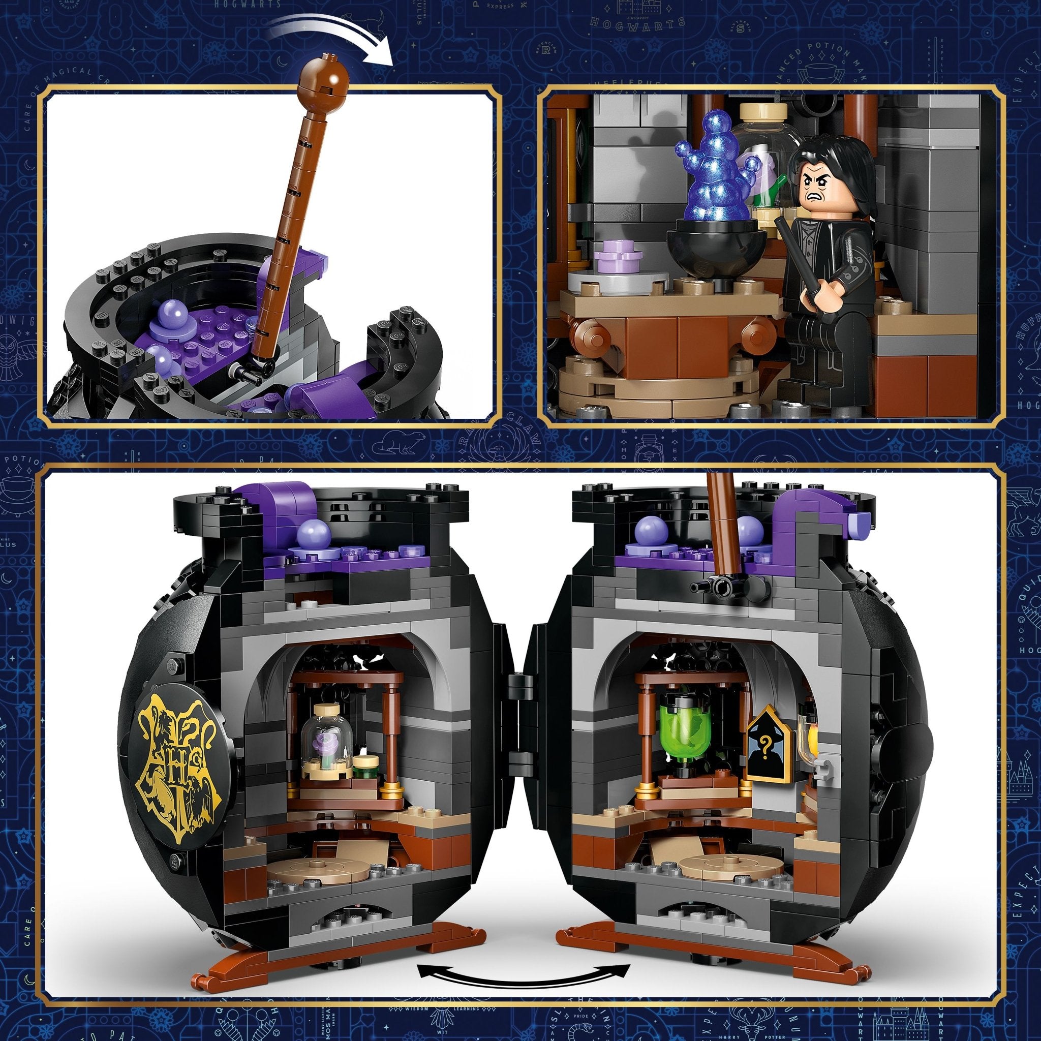LEGO® Harry Potter™ Cauldron: Secret Potions Classroom 76464 - Mastermind Toys___249587
