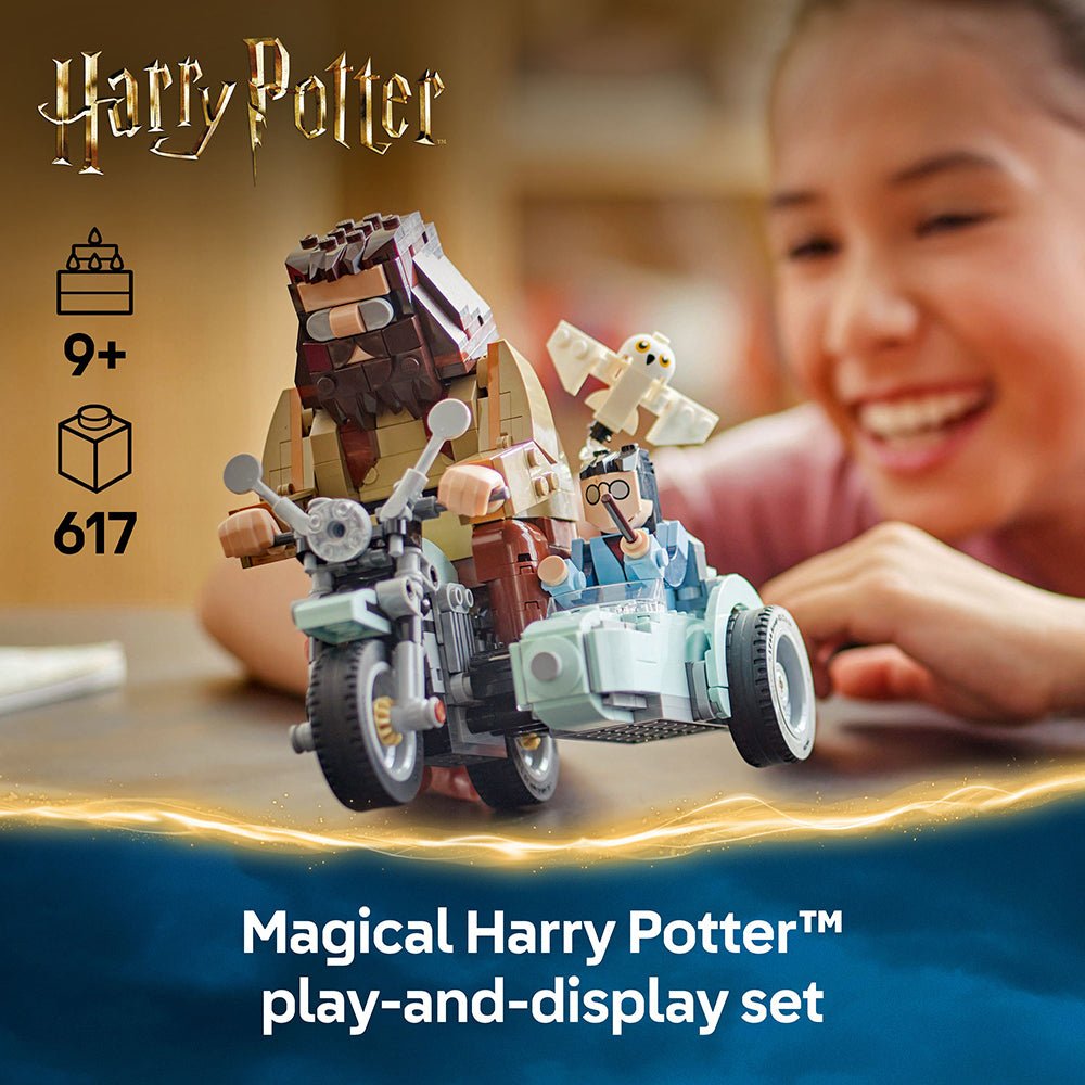 LEGO® Harry Potter™ Hagrid™ & Harry’s Motorcycle 76443 - Mastermind Toys___244215