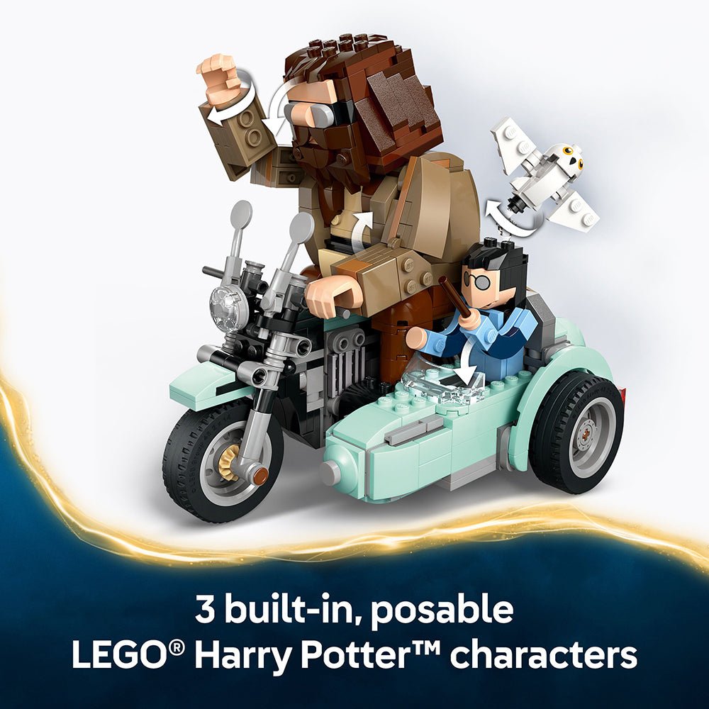 LEGO® Harry Potter™ Hagrid™ & Harry’s Motorcycle 76443 - Mastermind Toys___244215