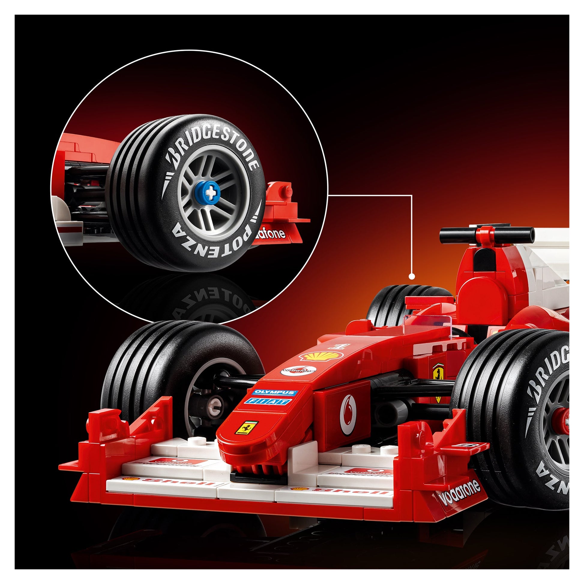 LEGO Icons Ferrari F2004 & Michael Schumacher 11375 - Mastermind Toys___249609