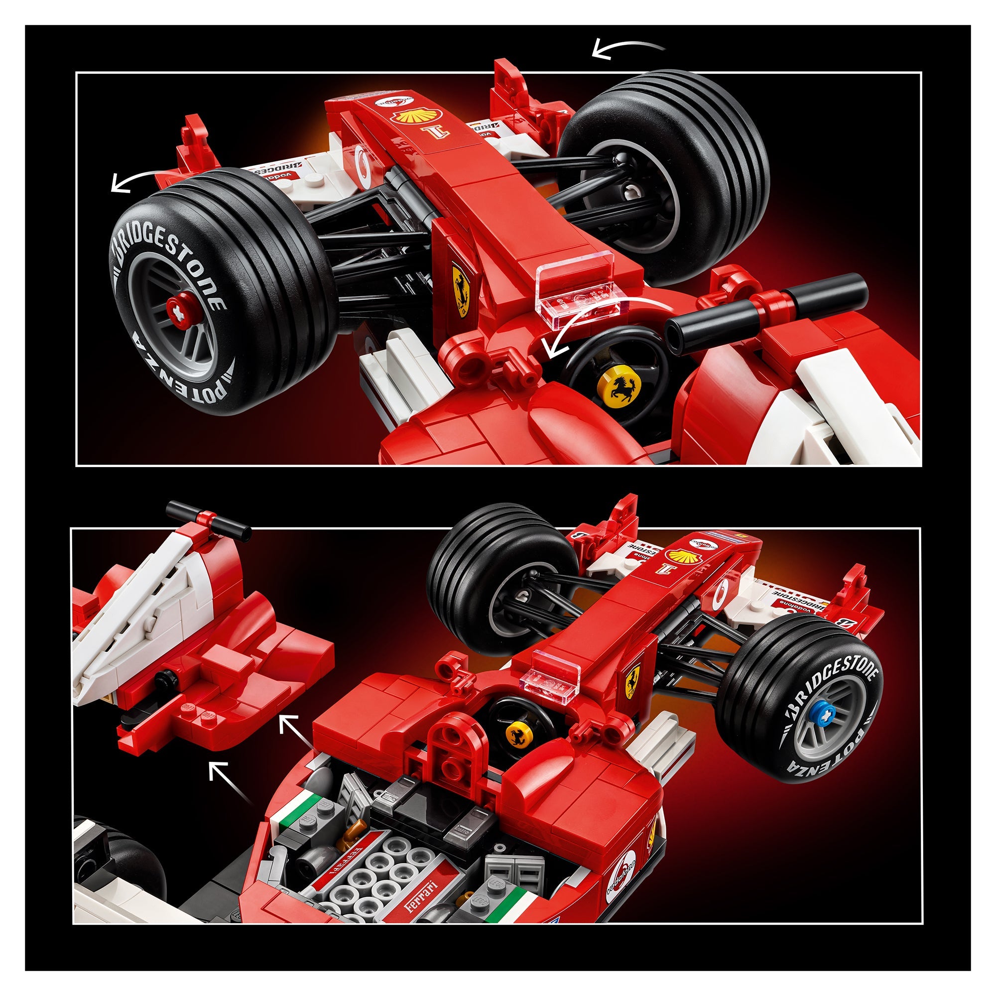 LEGO Icons Ferrari F2004 & Michael Schumacher 11375 - Mastermind Toys___249609