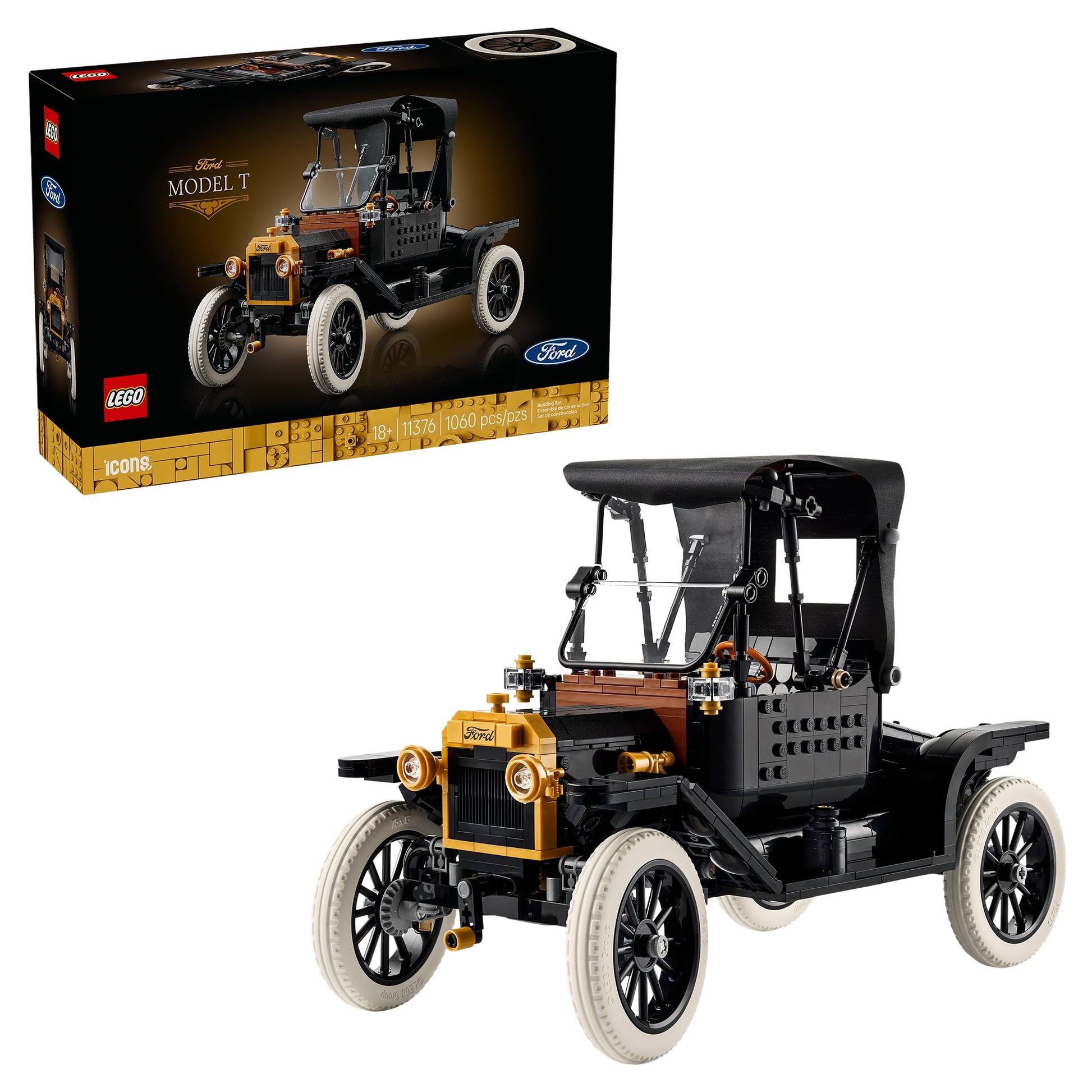 LEGO Icons Ford Model T Building Set 11376 - Mastermind Toys___249610