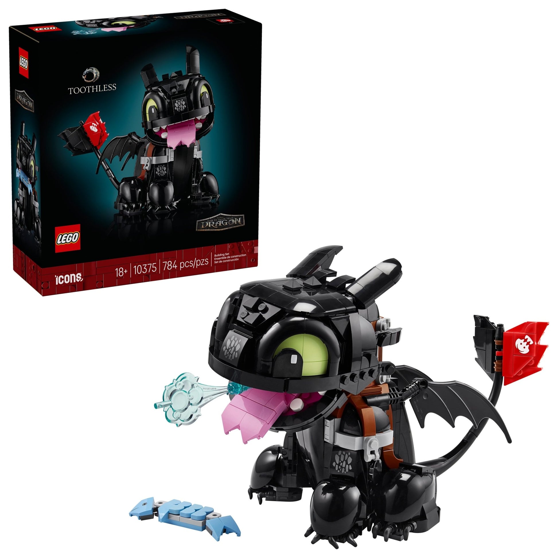 LEGO® Icons How to Train Your Dragon: Toothless 10375 - Mastermind Toys___249460