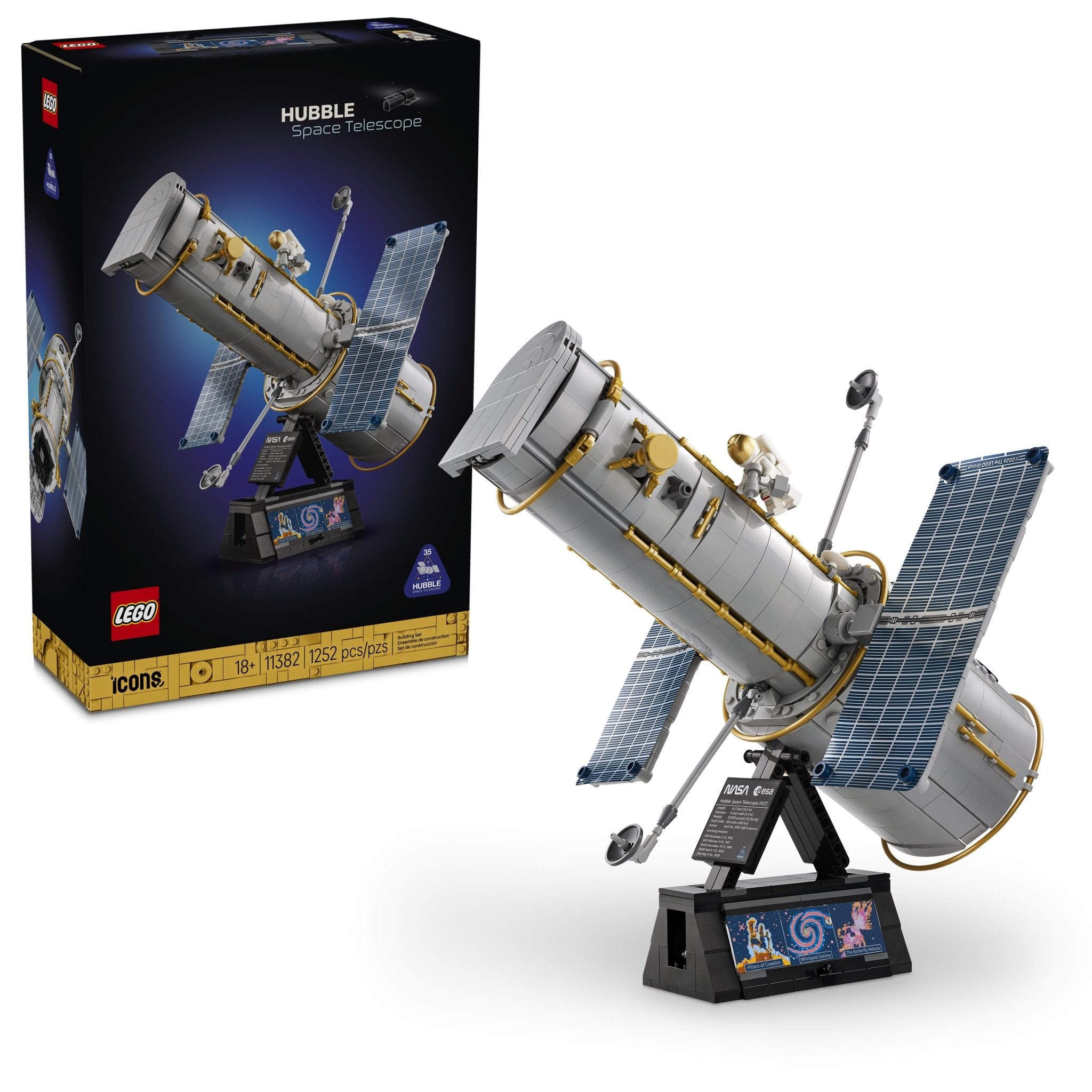 LEGO® Icons Hubble Space Telescope 11382 - Mastermind Toys___253769