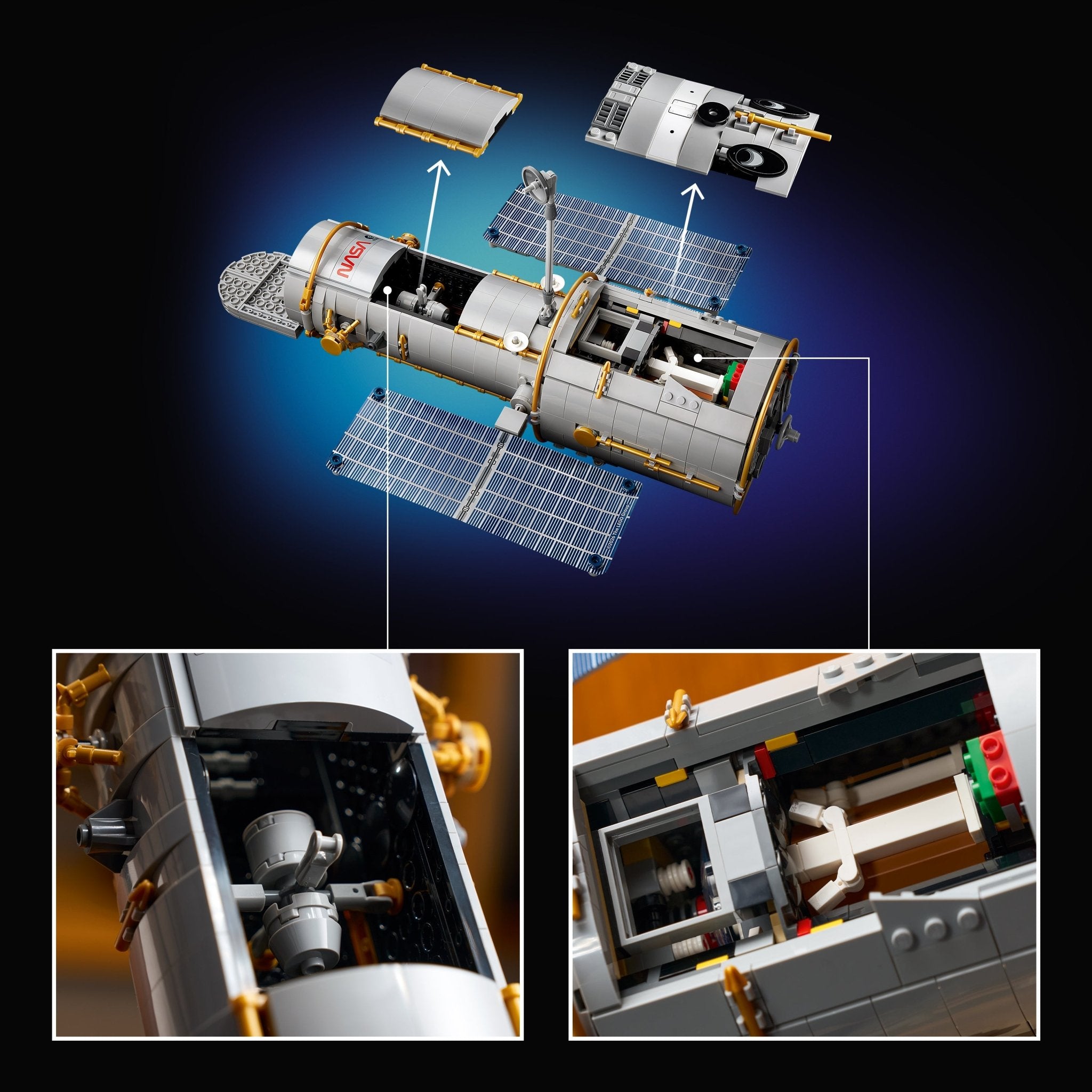 LEGO® Icons Hubble Space Telescope 11382 - Mastermind Toys___253769