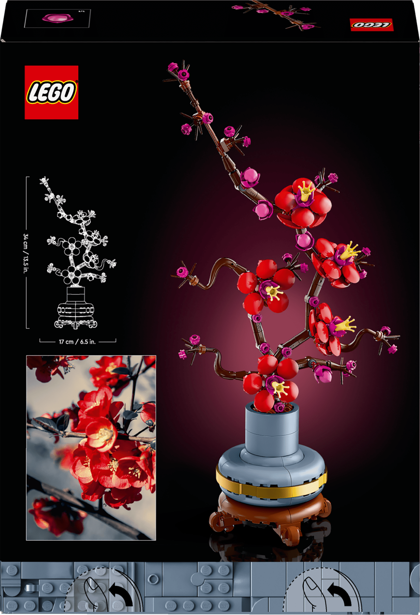 LEGO?? Icons Plum Flower 10369 - Mastermind Toys___233160