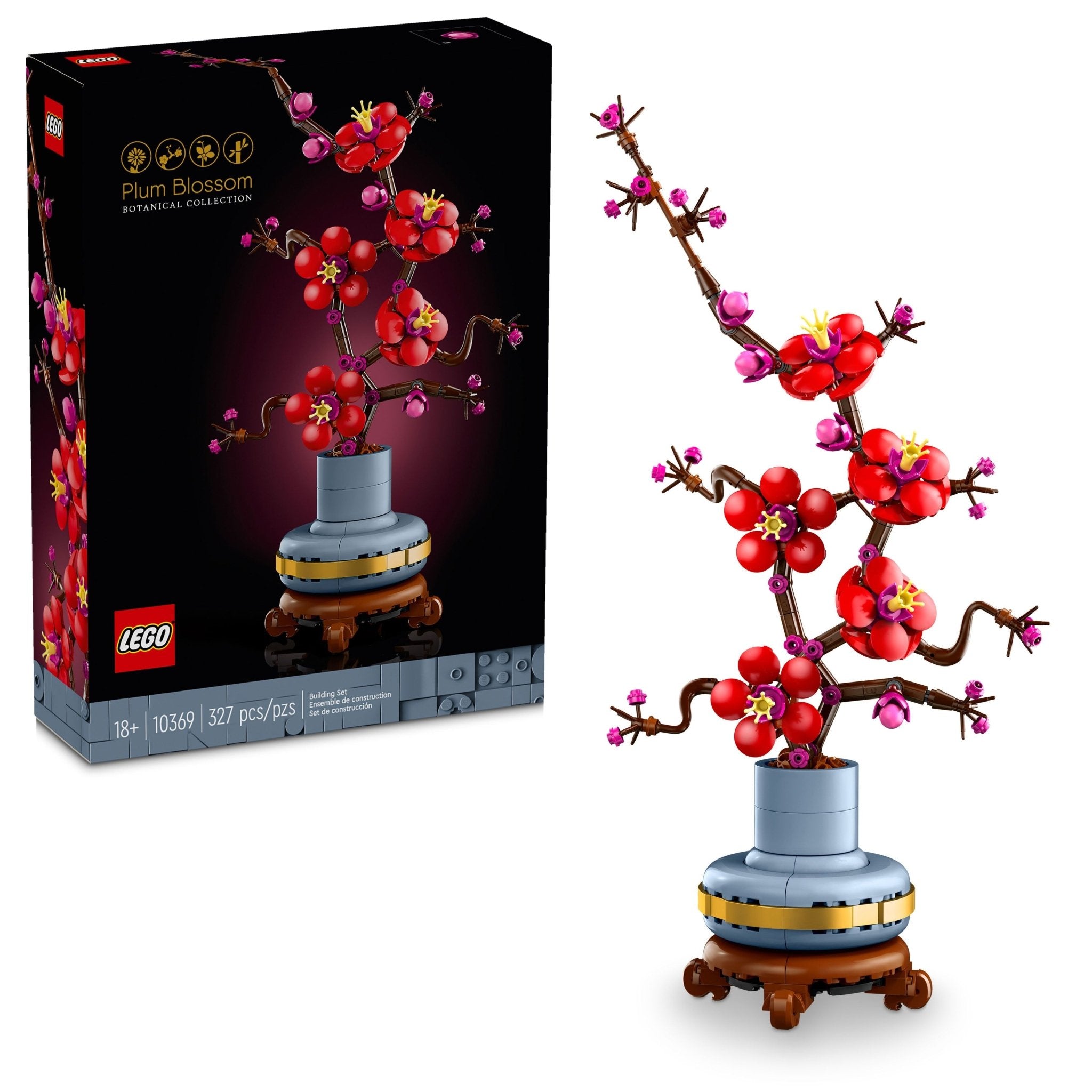 LEGO?? Icons Plum Flower 10369 - Mastermind Toys___233160