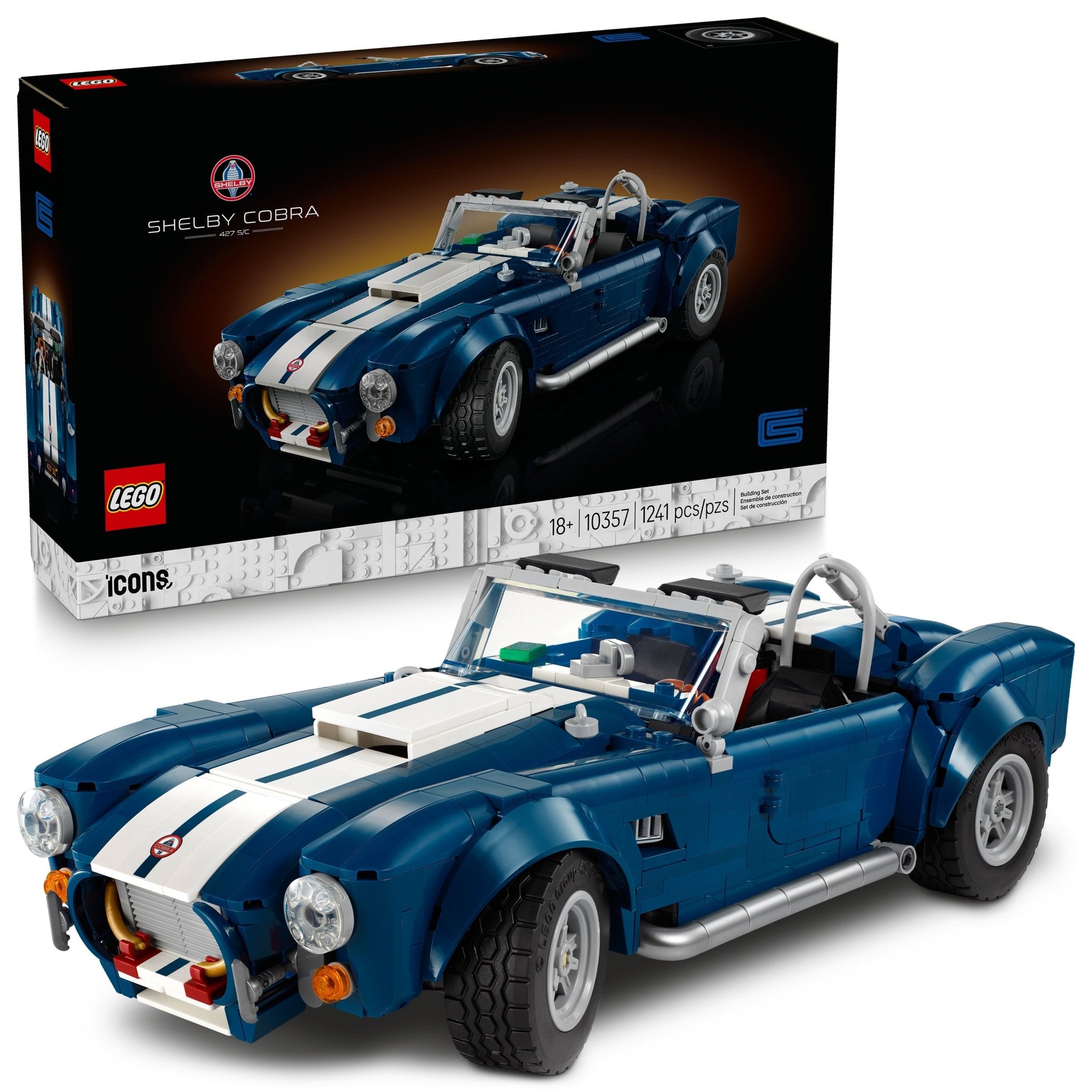 LEGO® Icons Shelby Cobra 427 S/C 10357 - Mastermind Toys___249458