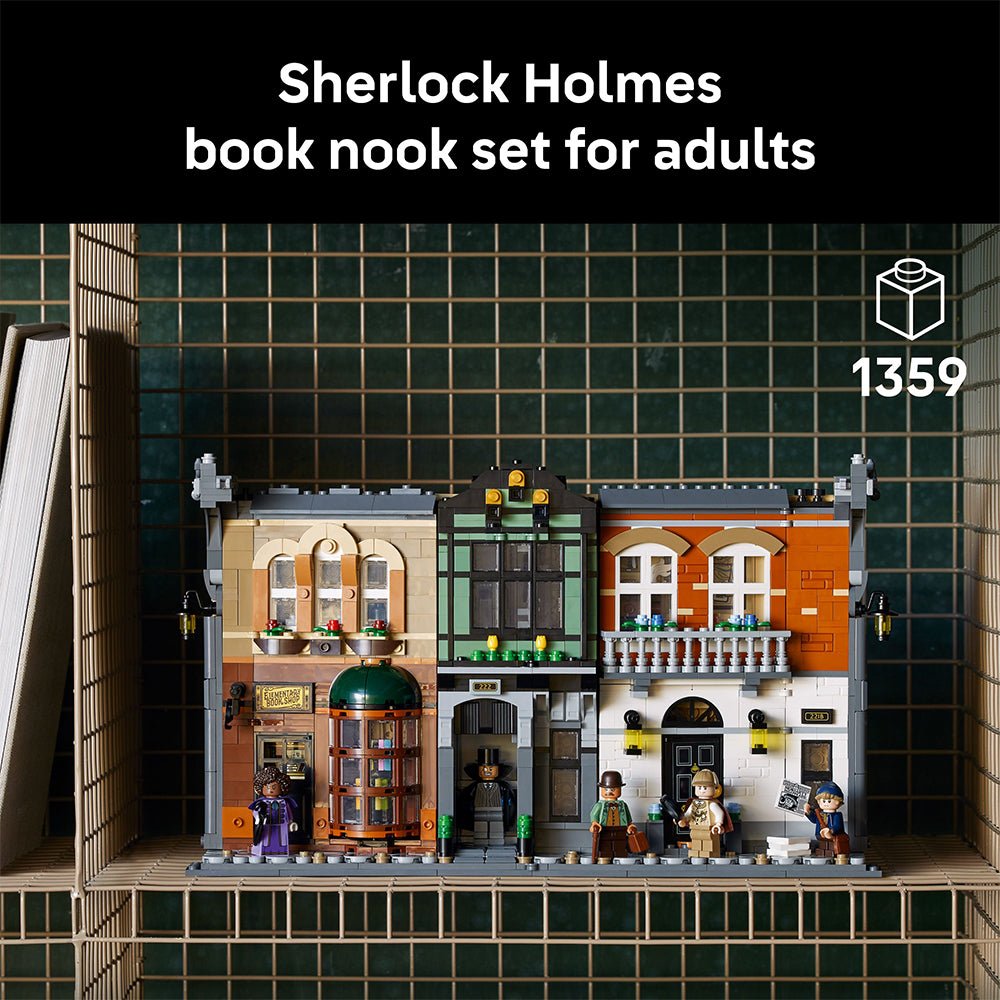 LEGO® Icons Sherlock Holmes: Book Nook 10351 - Mastermind Toys___245381