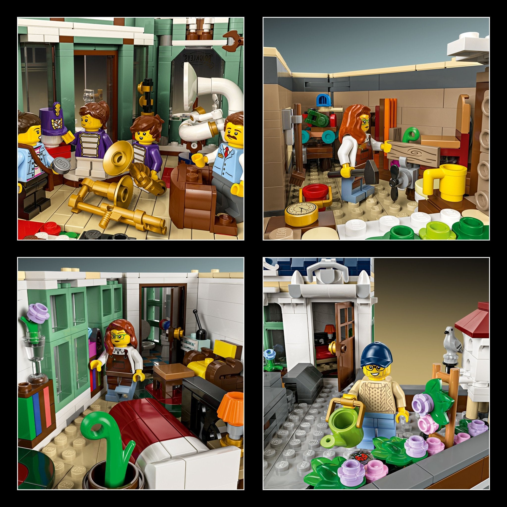 LEGO Icons Shopping Street Building Set 11371 - Mastermind Toys___253722