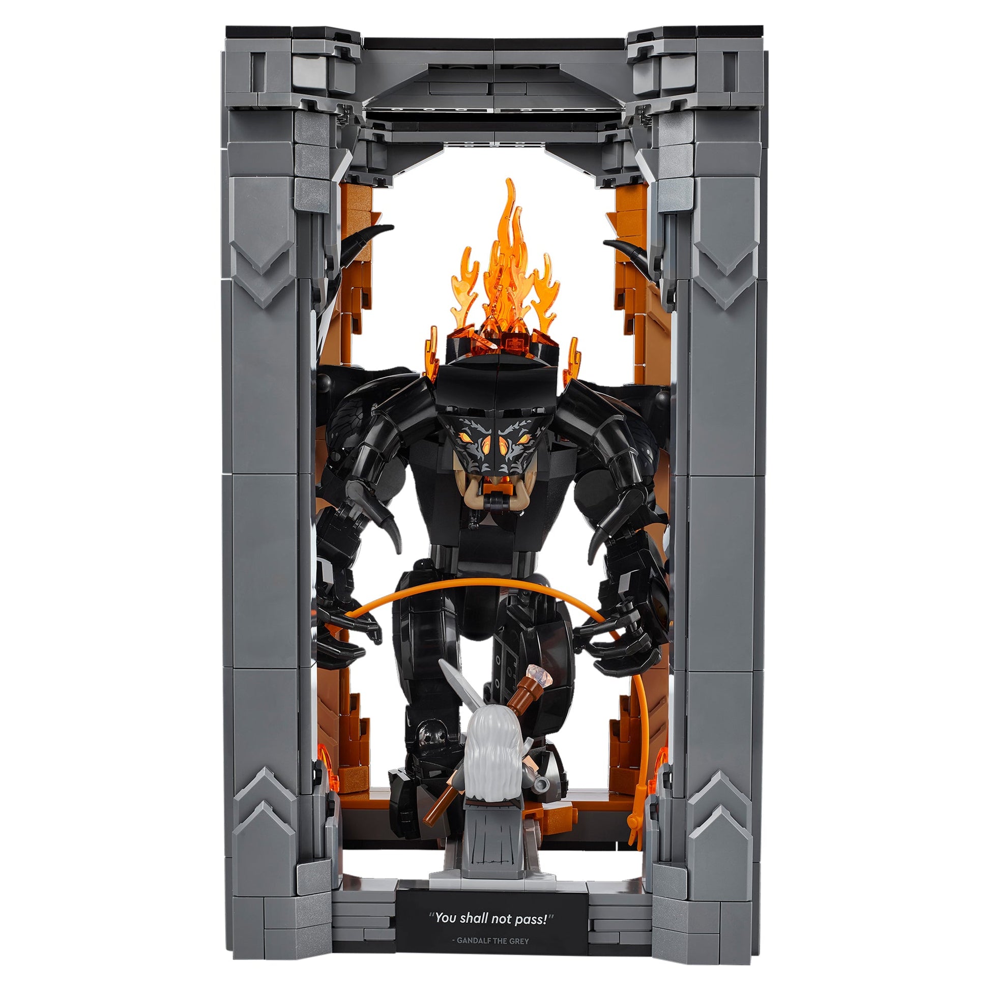 LEGO® Icons The Lord of the Rings: Balrog™ Book Nook Bookshelf Decor Kit 10367 - Mastermind Toys___248626