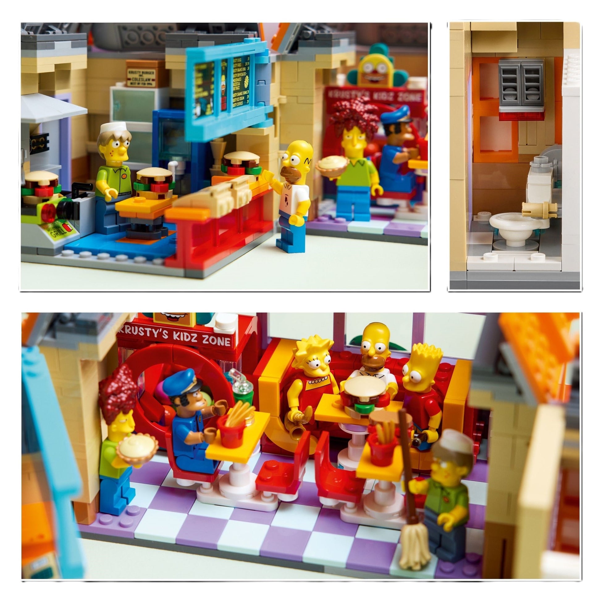 LEGO® Icons The Simpsons™: Krusty Burger 10352 - Mastermind Toys___249457