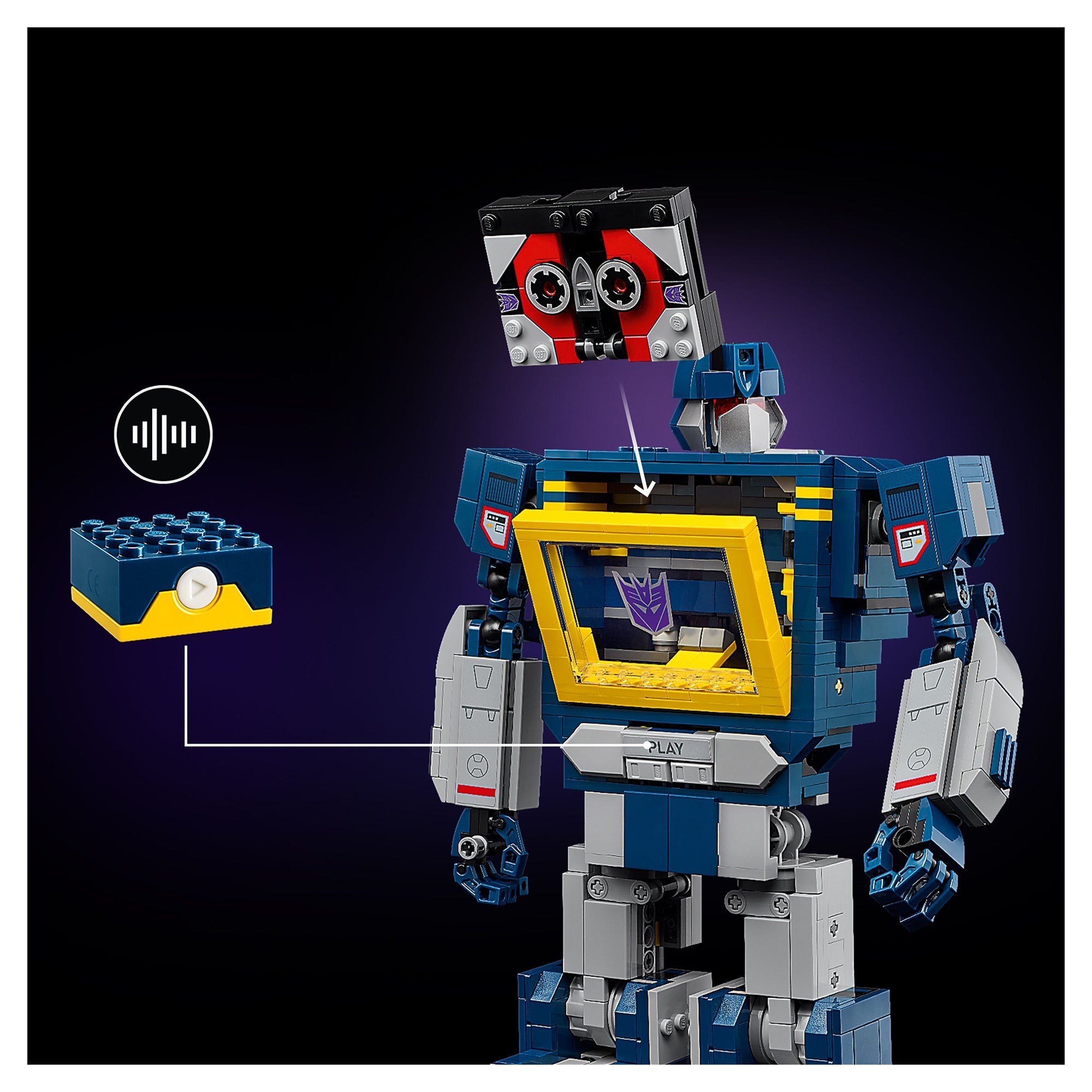 LEGO® Icons Transformers: Soundwave 10358 - Mastermind Toys___249195