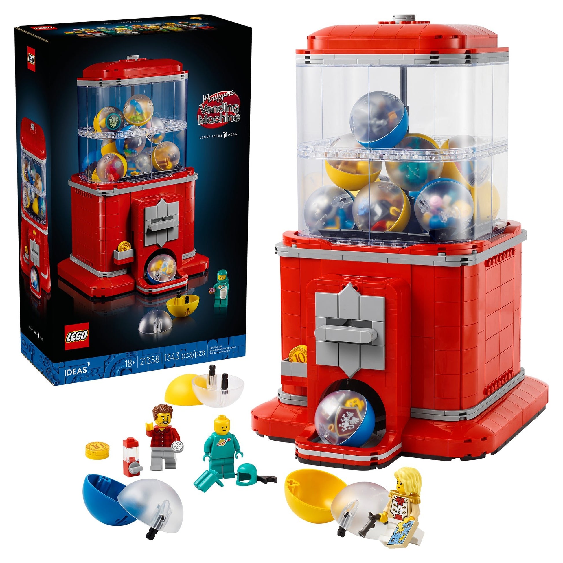 LEGO® Ideas Minifigure Vending Machine 21358 – Mastermind Toys