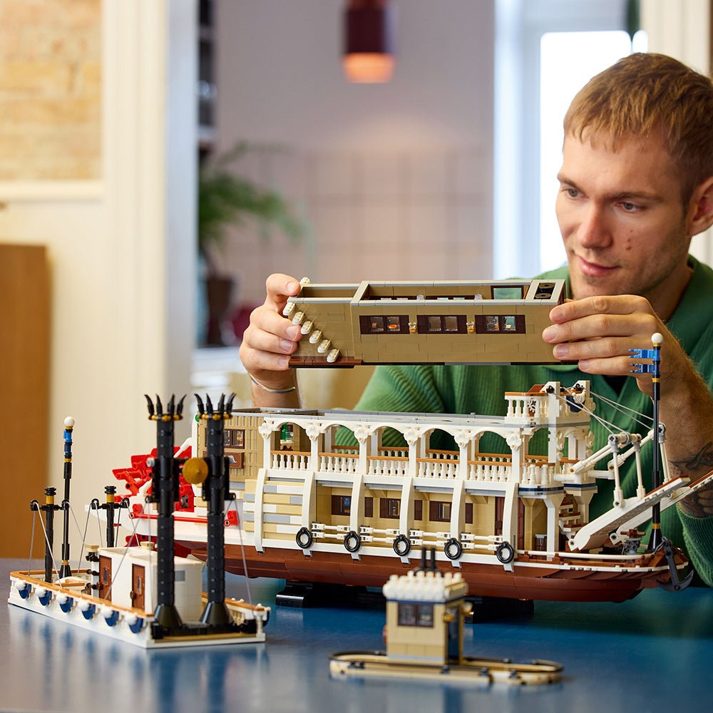 Lego Ideas Lego Clockwork Motor LEGO® Ideas River Steamboat