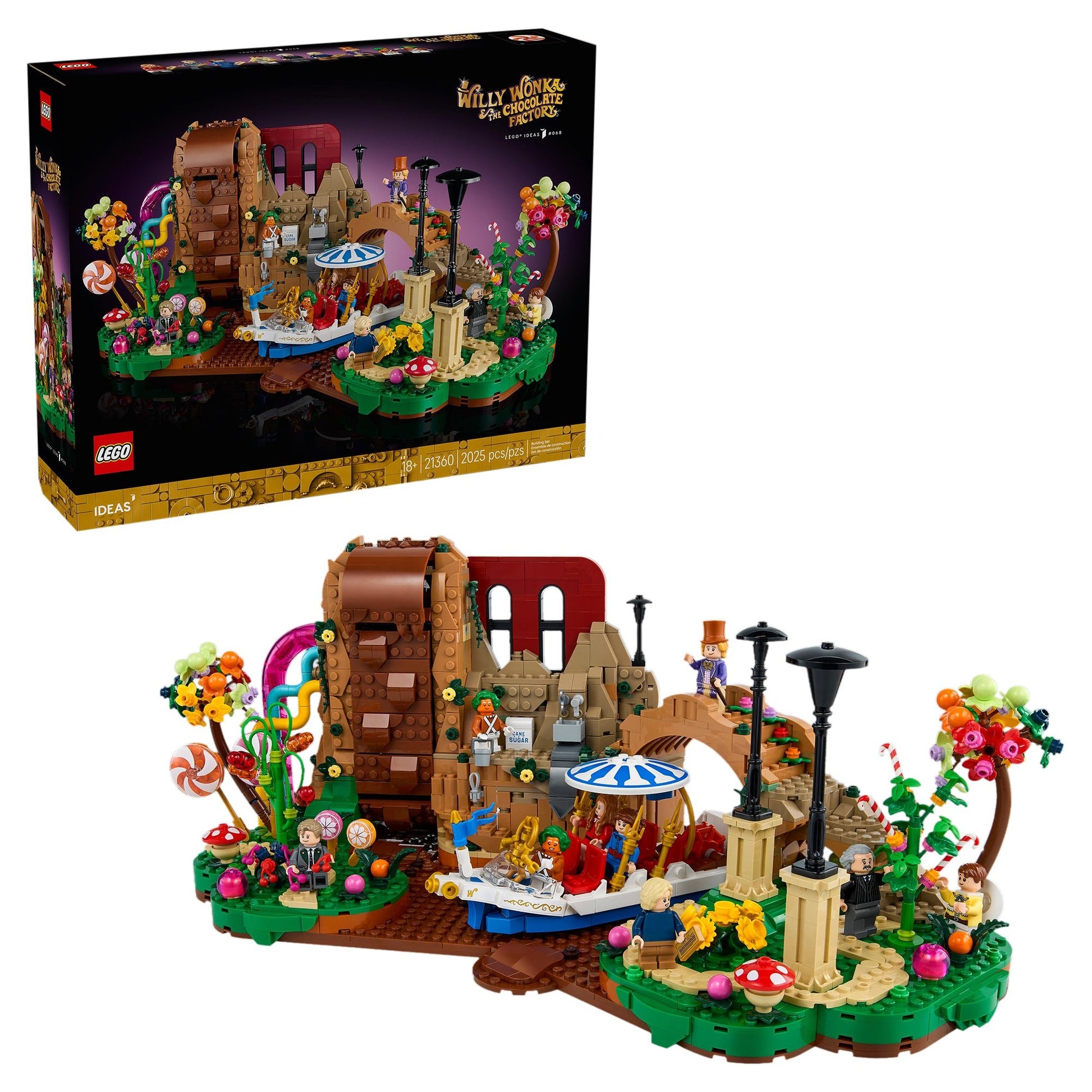LEGO® Ideas Willy Wonka & the Chocolate Factory 21360 - Mastermind Toys___249455