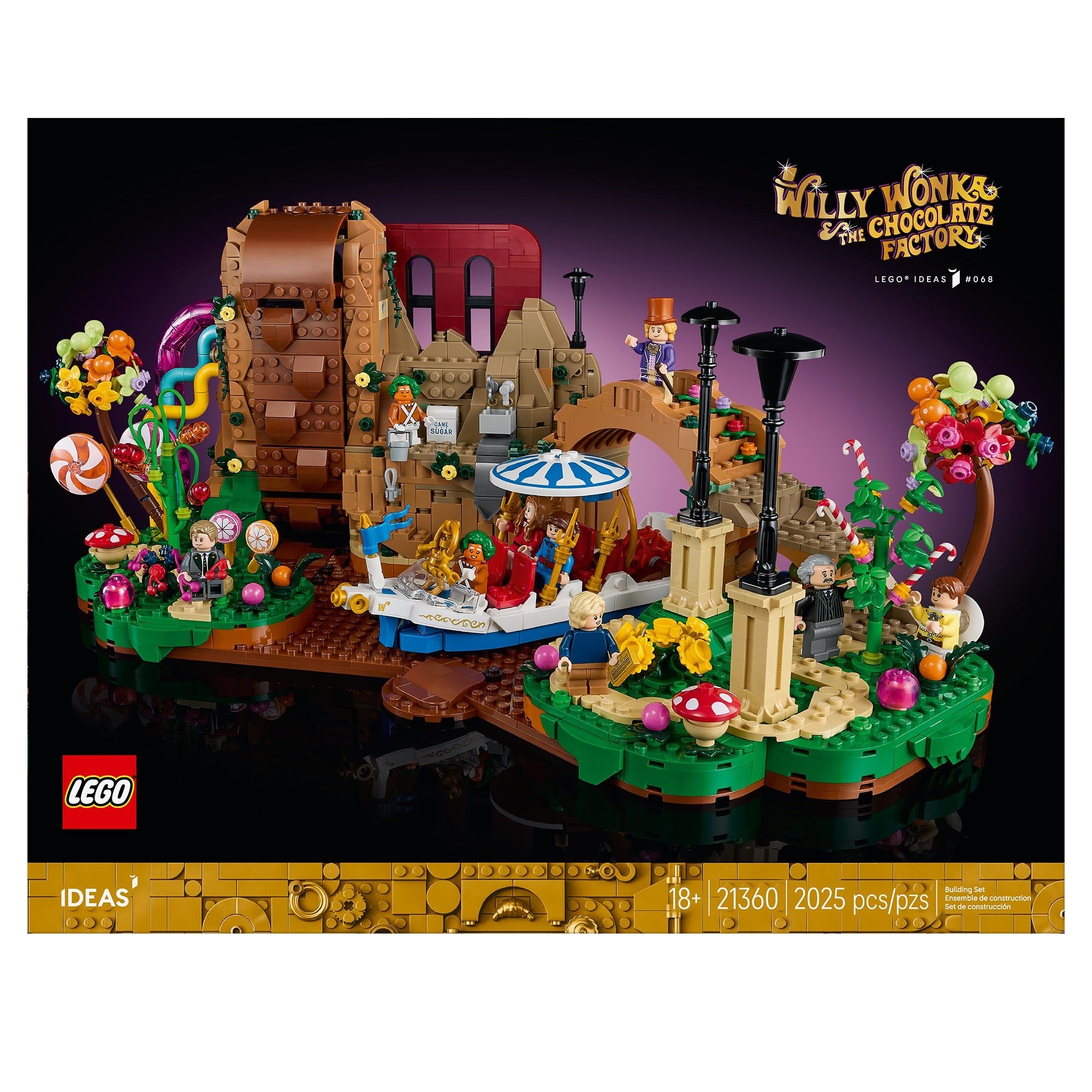 LEGO® Ideas Willy Wonka & the Chocolate Factory 21360 - Mastermind Toys___249455