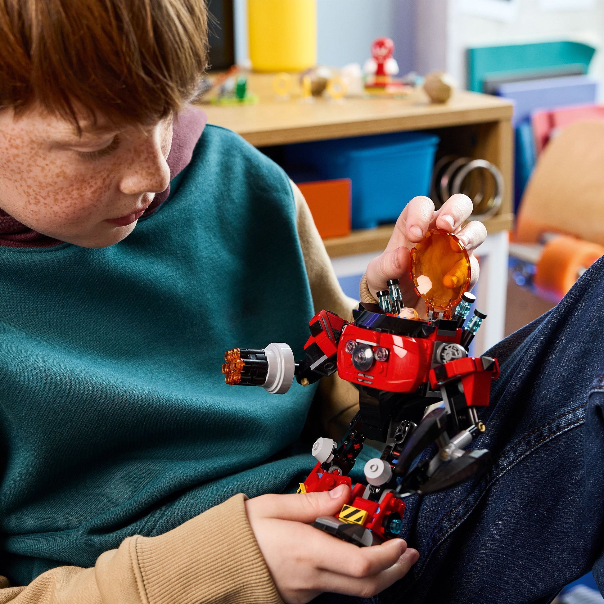 LEGO® Knuckles vs. Dr. Eggman Egg Crusher Mech - Mastermind Toys___246769