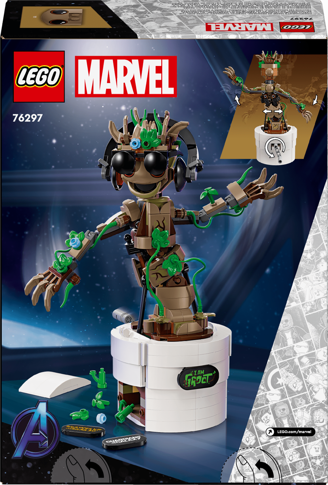 LEGO Marvel Dancing Groot 76297 Mastermind Toys
