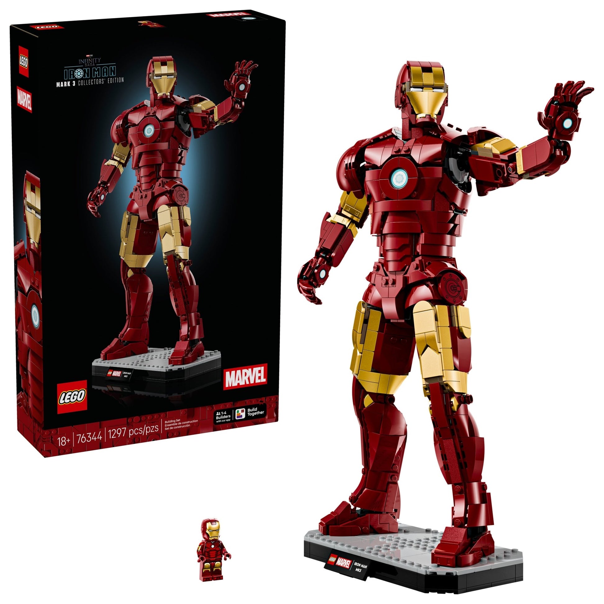 LEGO® ǀ Marvel Iron Man Mark 3 Collectors’ Edition 76344 - Mastermind Toys___249582