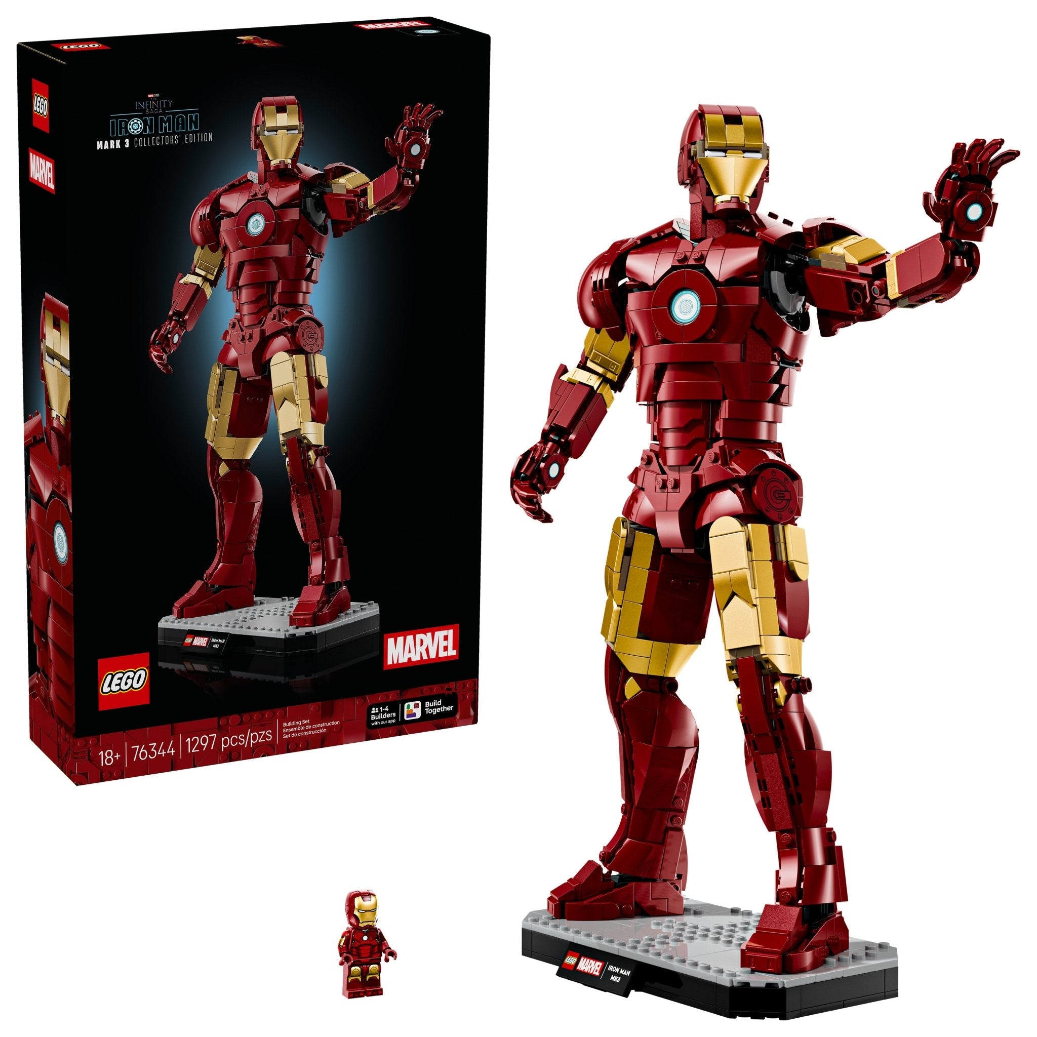 LEGO® ǀ Marvel Iron Man Mark 3 Collectors’ Edition 76344 - Mastermind Toys___249582