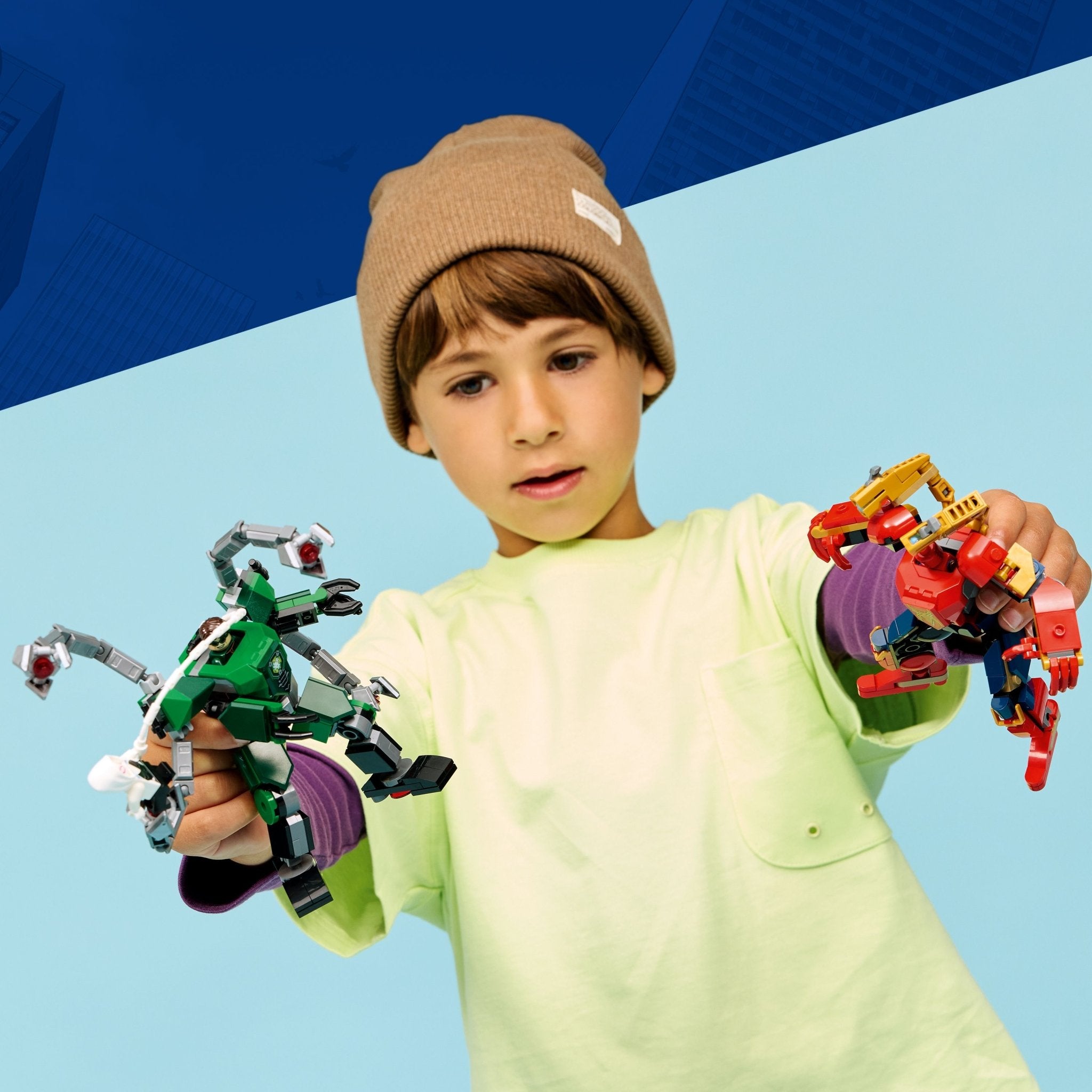 LEGO® ǀ Marvel Mech Battle: Spider - Man vs. Doc Ock 76338 - Mastermind Toys___249578