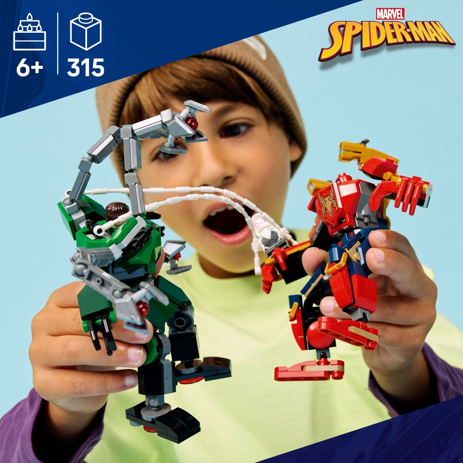 LEGO® ǀ Marvel Mech Battle: Spider - Man vs. Doc Ock 76338 - Mastermind Toys___249578