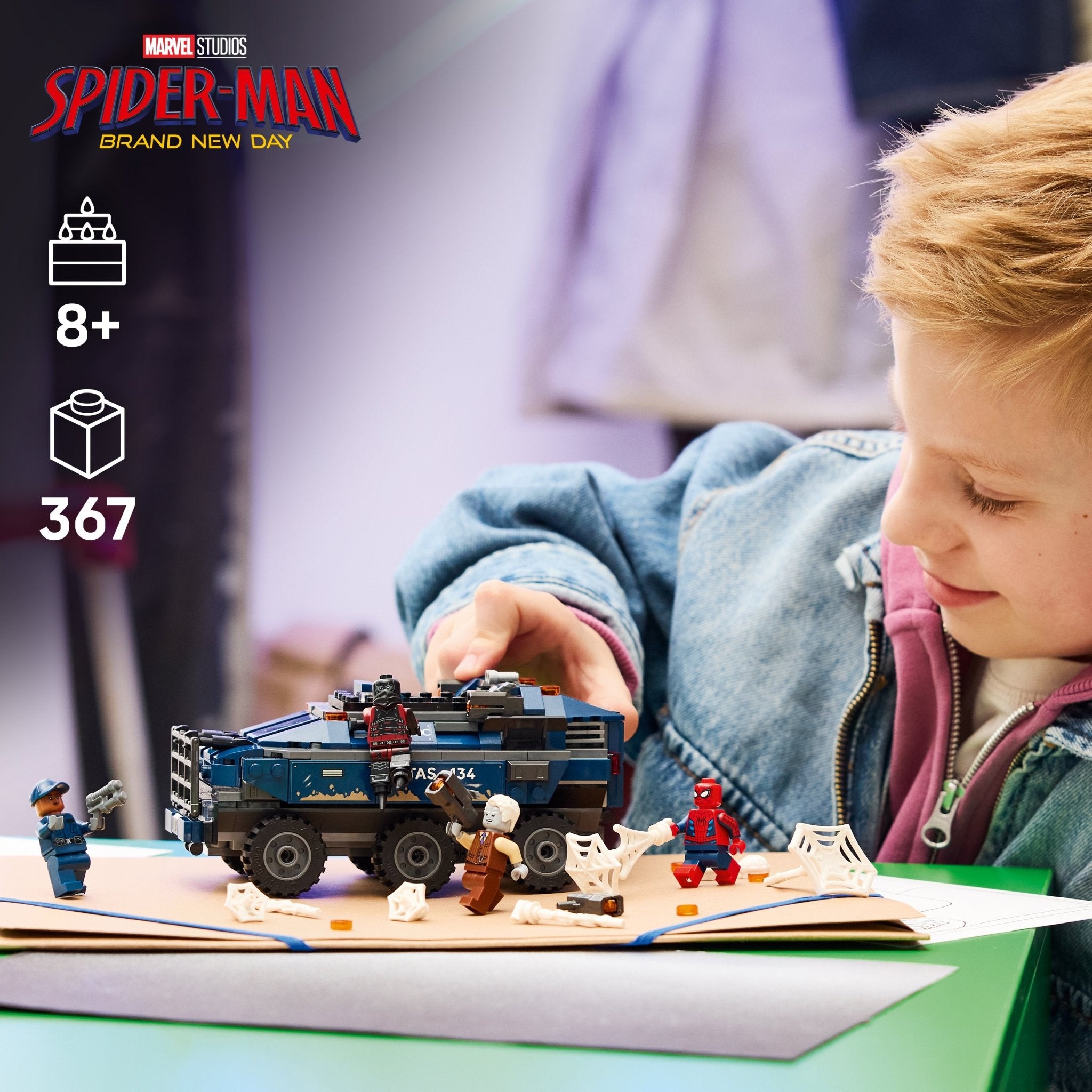 LEGO Marvel Spider-Man Prison Transport Chase 76349 - Mastermind Toys___253898