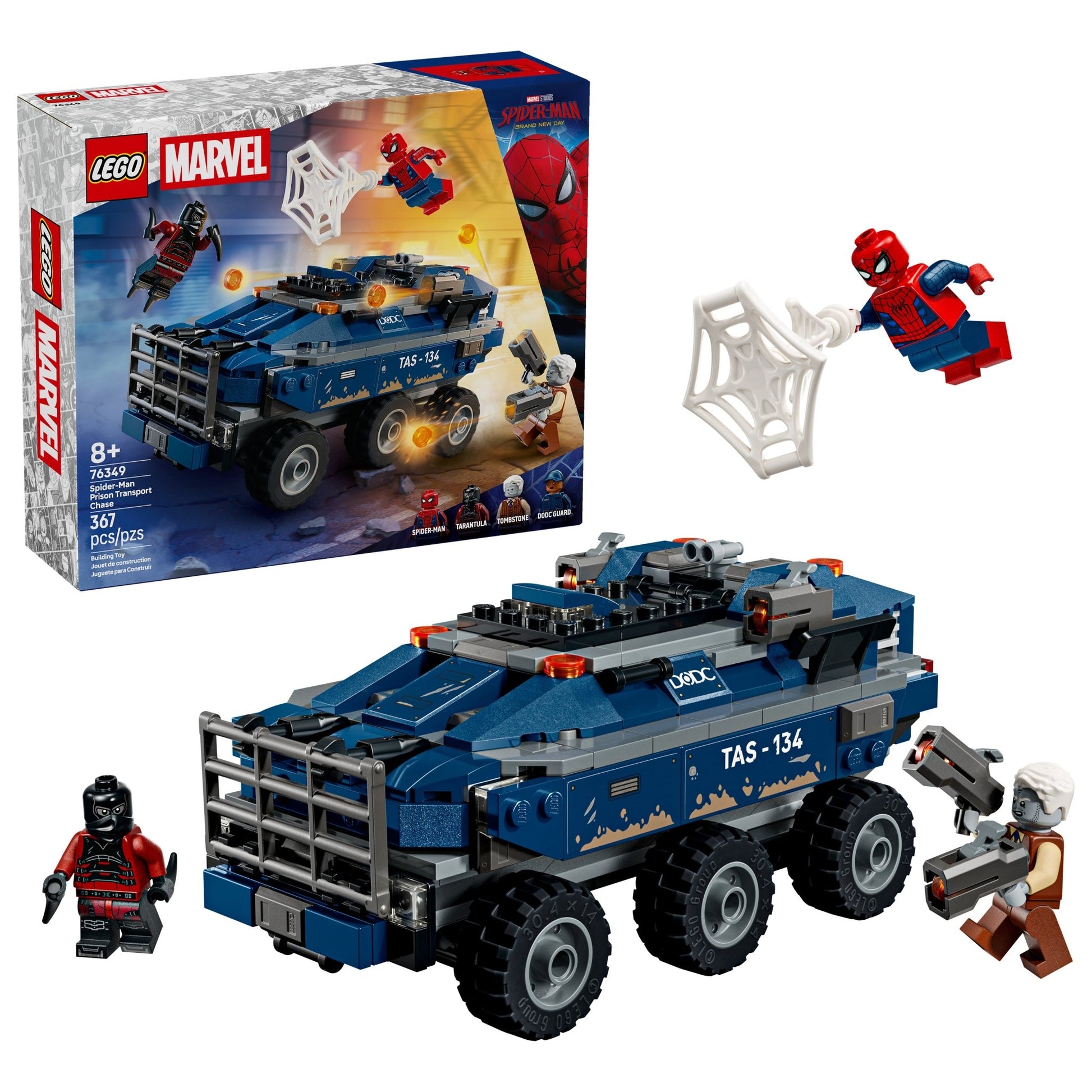 LEGO Marvel Spider-Man Prison Transport Chase 76349 - Mastermind Toys___253898