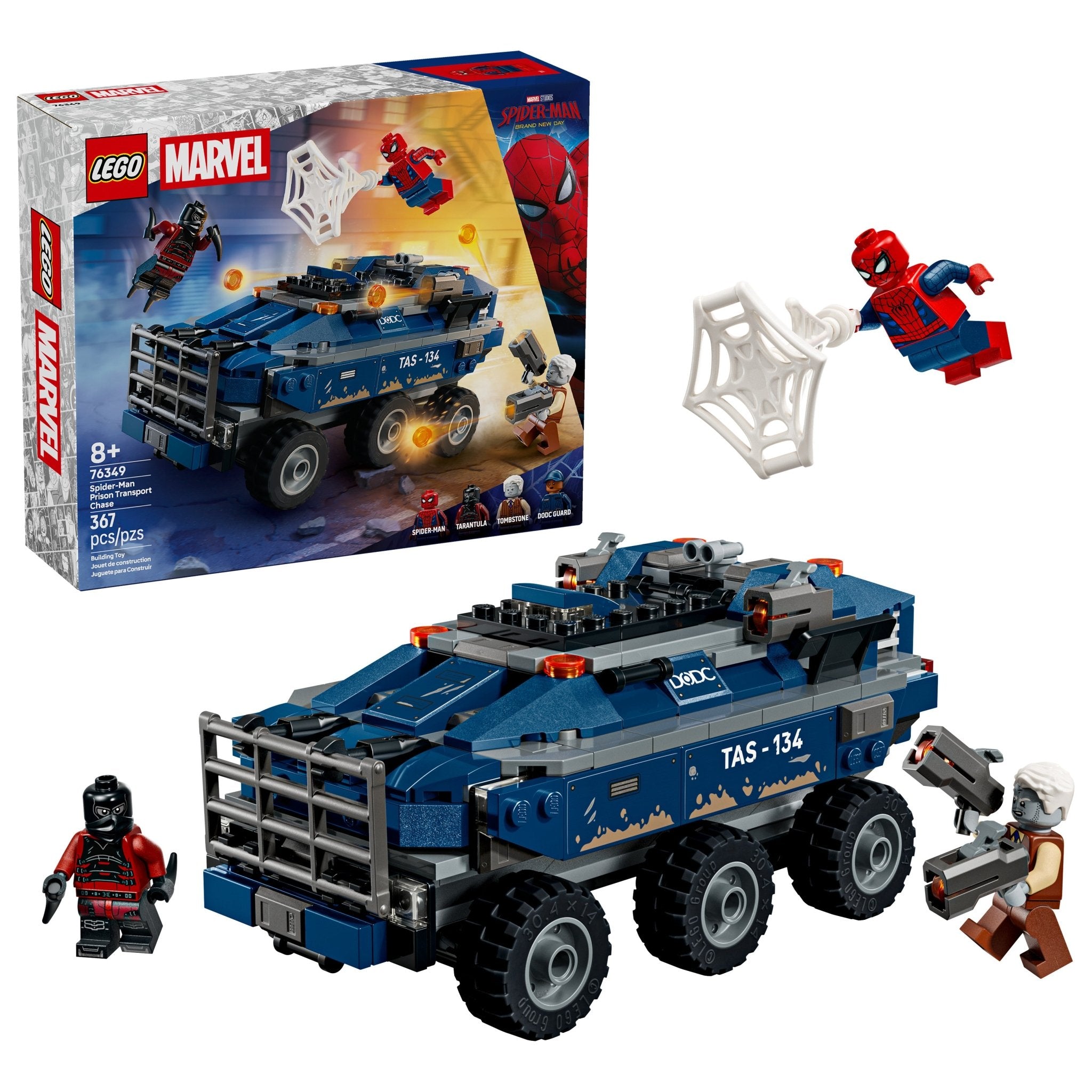 LEGO Marvel Spider-Man Prison Transport Chase 76349 - Mastermind Toys___253898