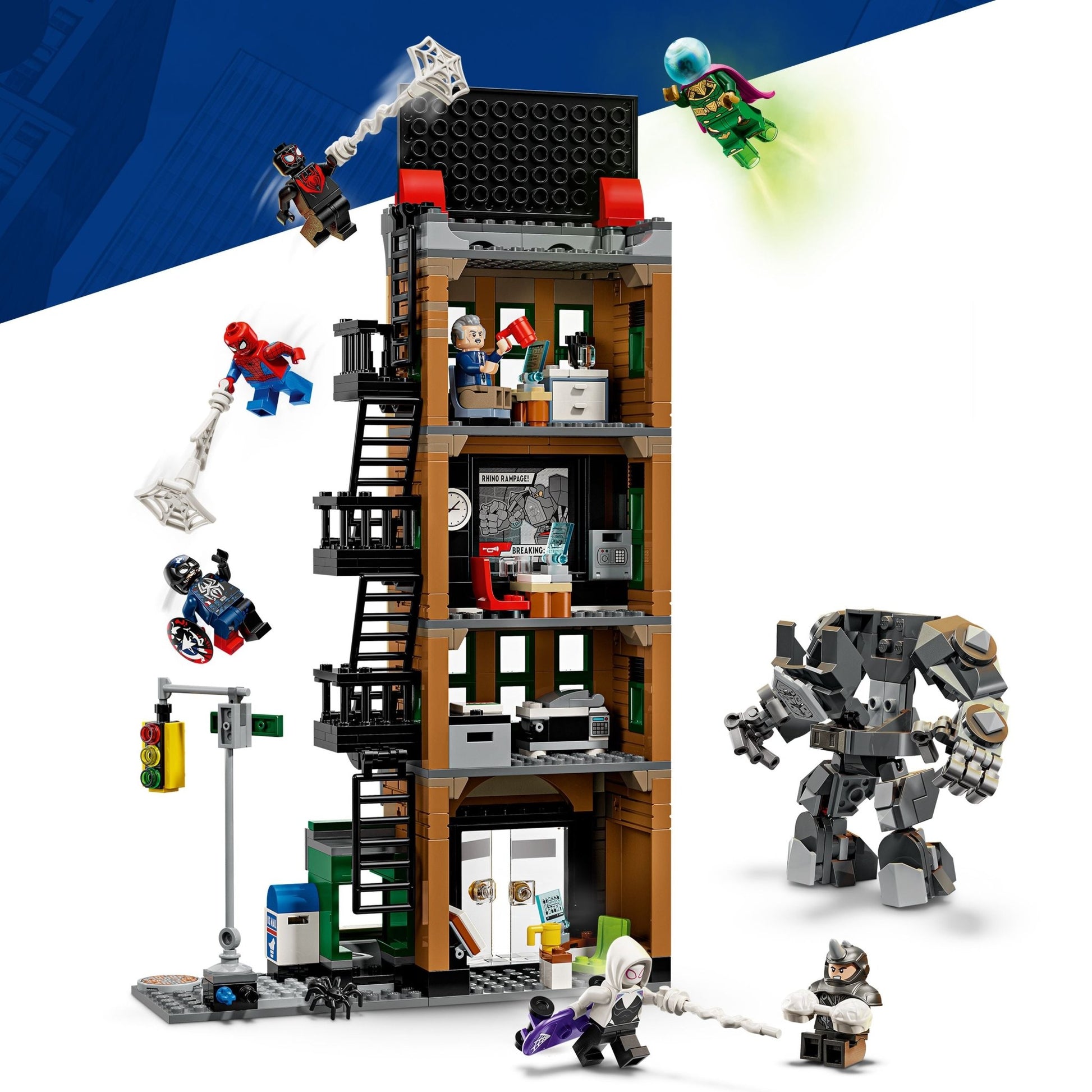 LEGO® ǀ Marvel Spider - Man vs. Mysterio: The Daily Bugle 76342 - Mastermind Toys___249580