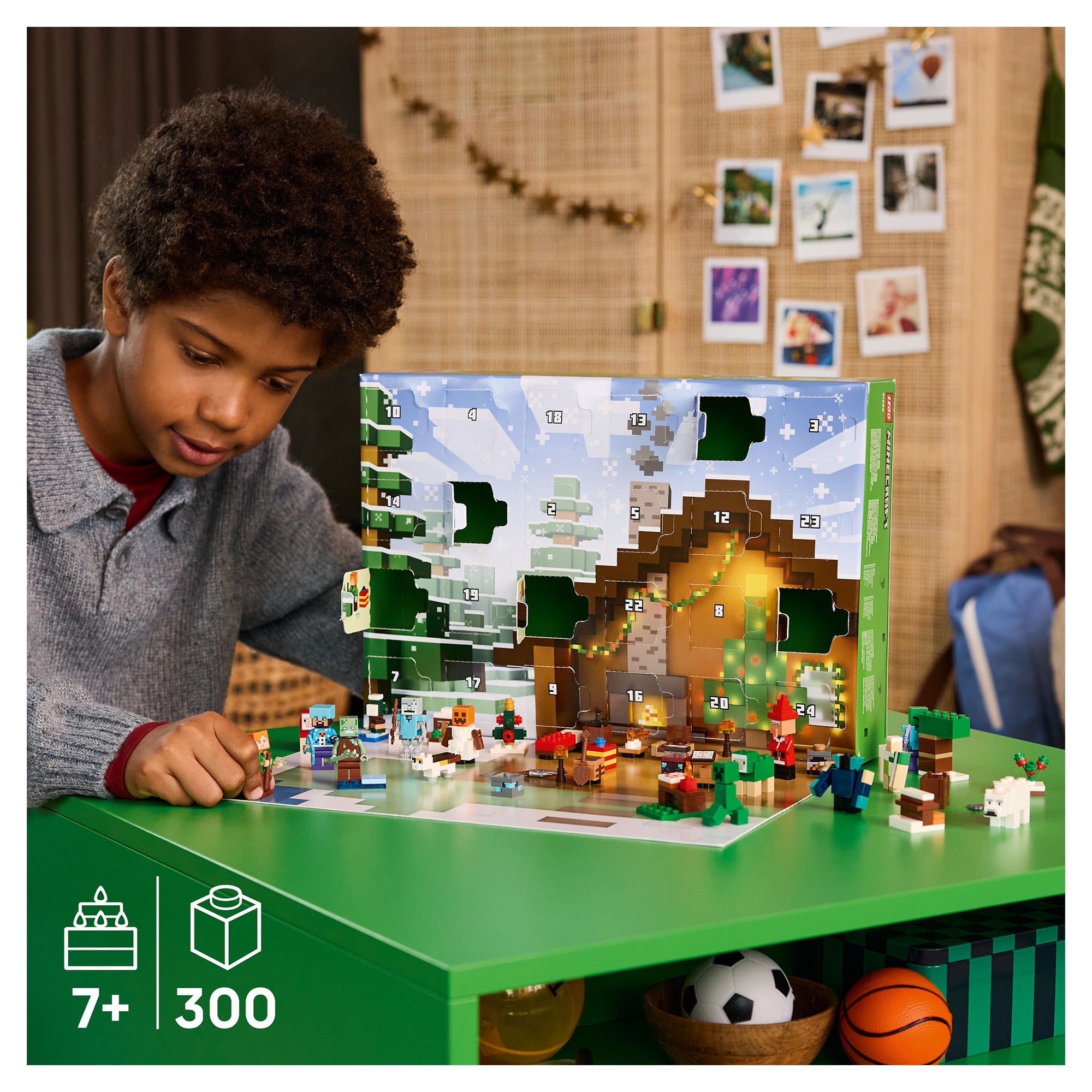 LEGO Minecraft Advent Calendar 2025 21280 - Mastermind Toys___248429